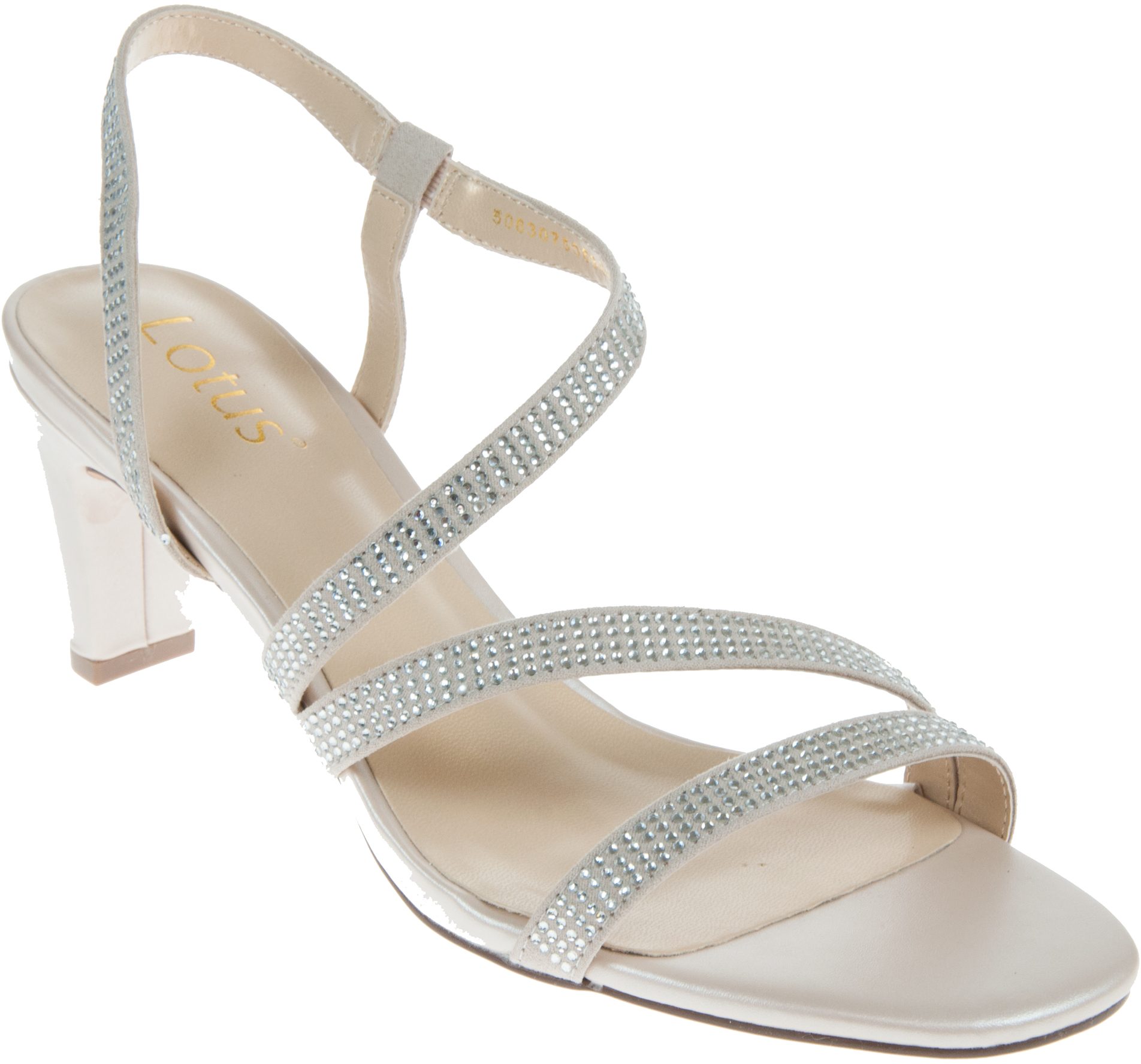 Lotus Bernadette Oyster Pearl ULS377 LK - Full Sandals - Humphries Shoes