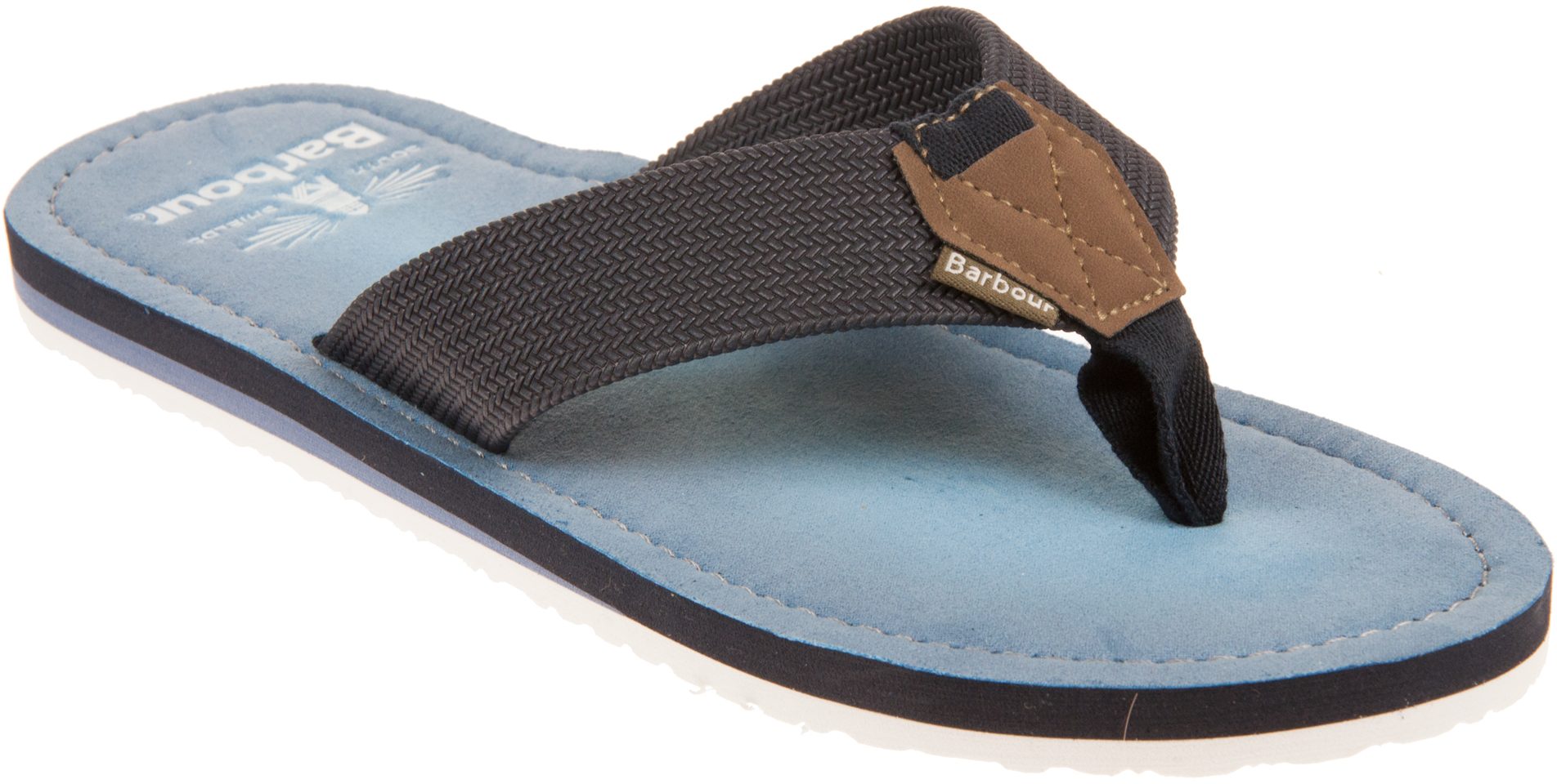 Barbour Toeman Sandal Powder Blue MBS0007BL39 Toe Post Sandals