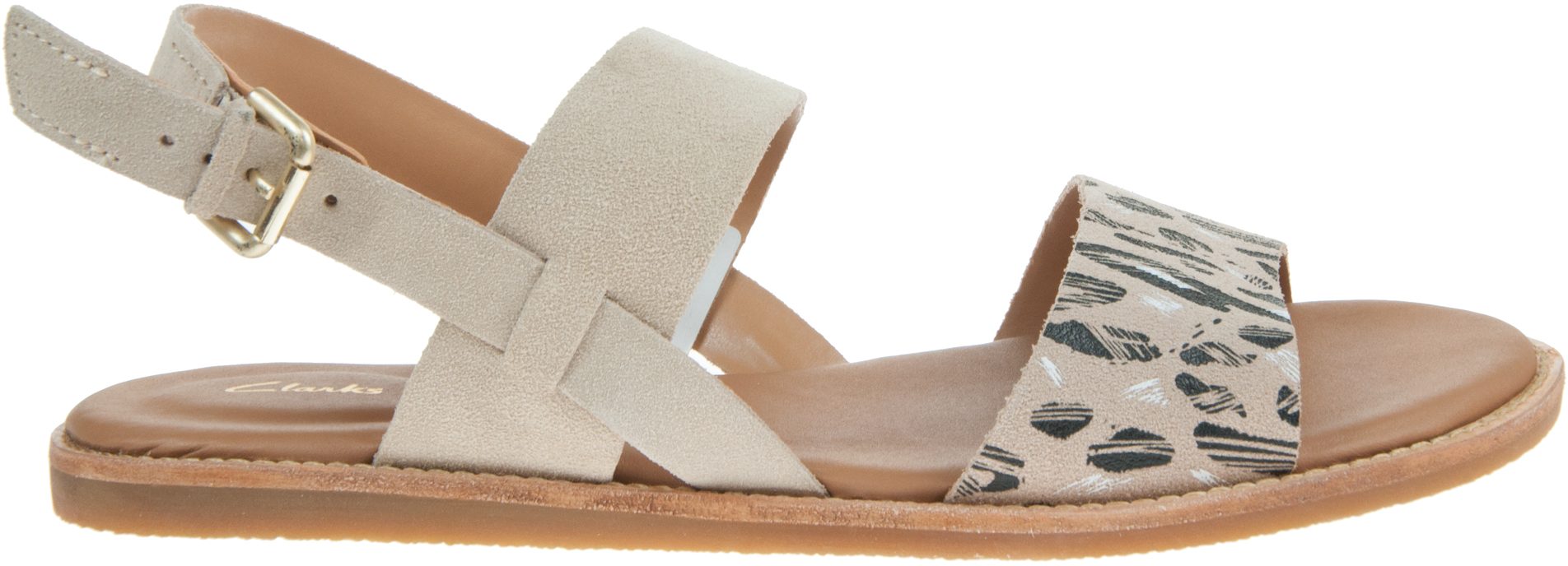 Clarks Karsea Strap Light Sand 26171876 - Full Sandals - Humphries Shoes