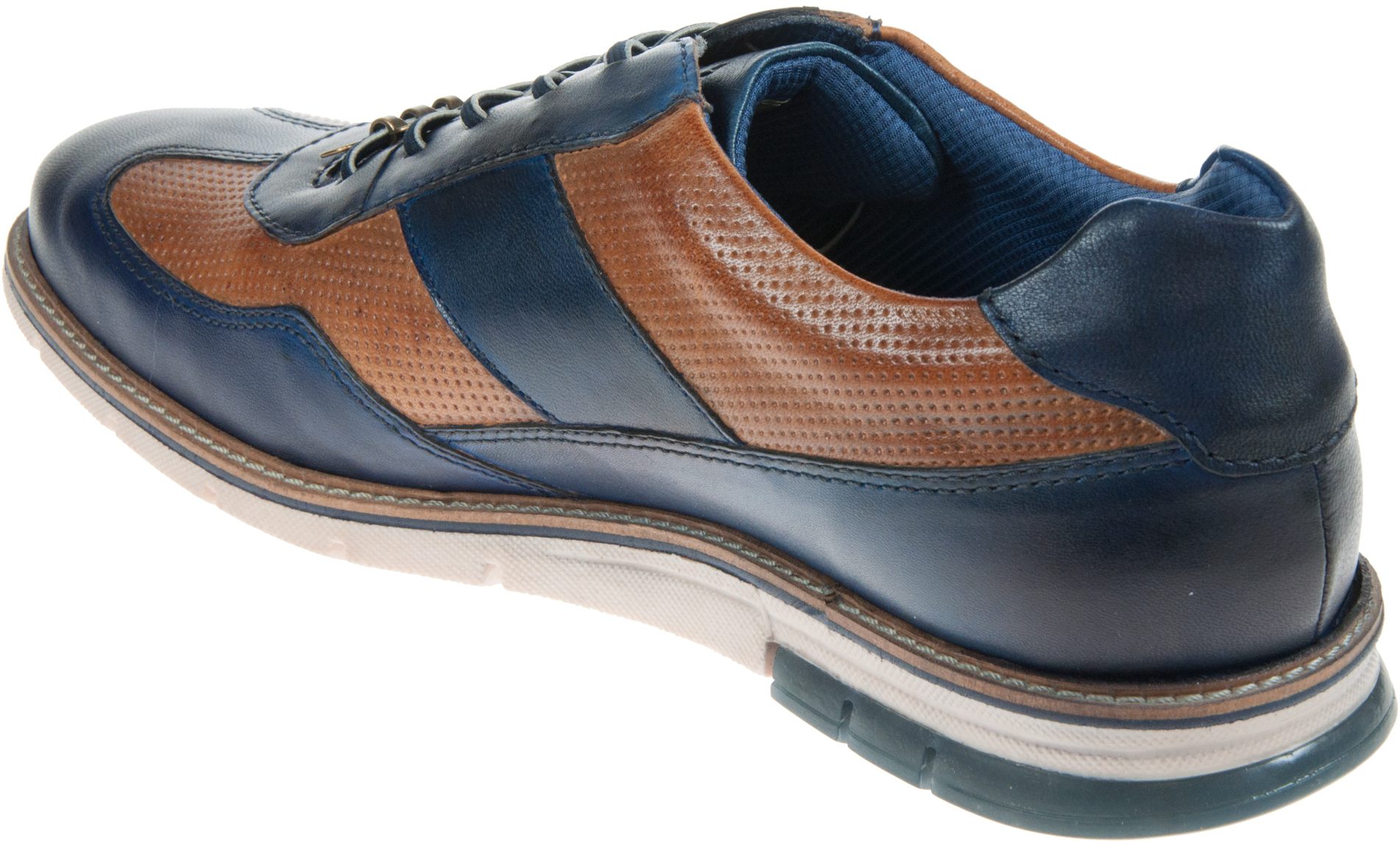 Bugatti Shoes Simone Comfort Dark Blue And Cognac 331 9711c 4141 4163 Casual Shoes Humphries Shoes 8185