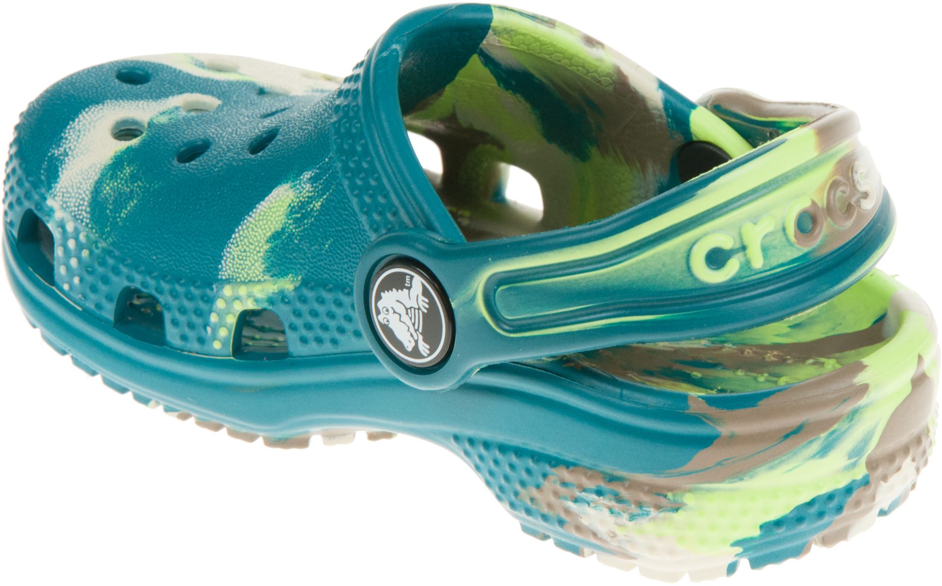 Crocs Kids Classic Clog Limeade / Multi 206838-3UF - Boys Sandals ...