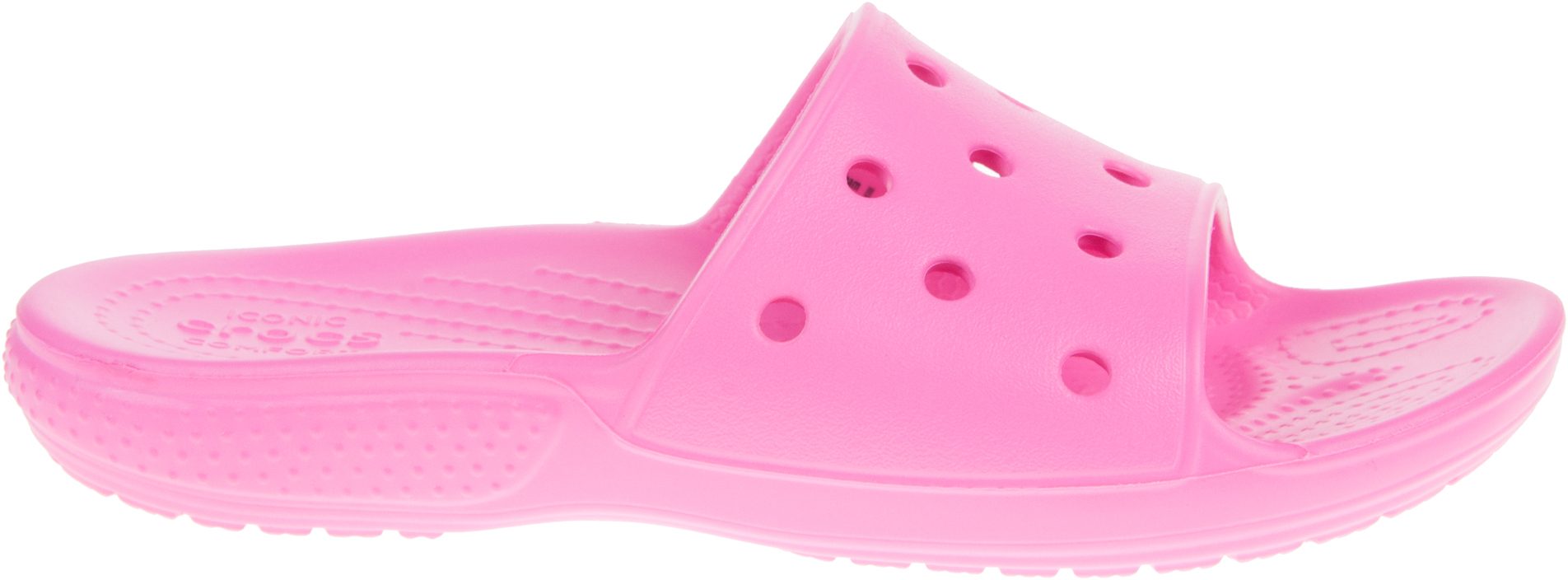 Classic Crocs Slide K Electric Pink 206396-6QQ - Girls Sandals ...