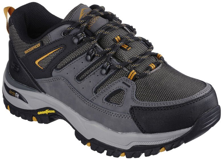 Skechers Relaxed Fit: Arch Fit Dawson - Argosa Charcoal 204630 CHAR ...