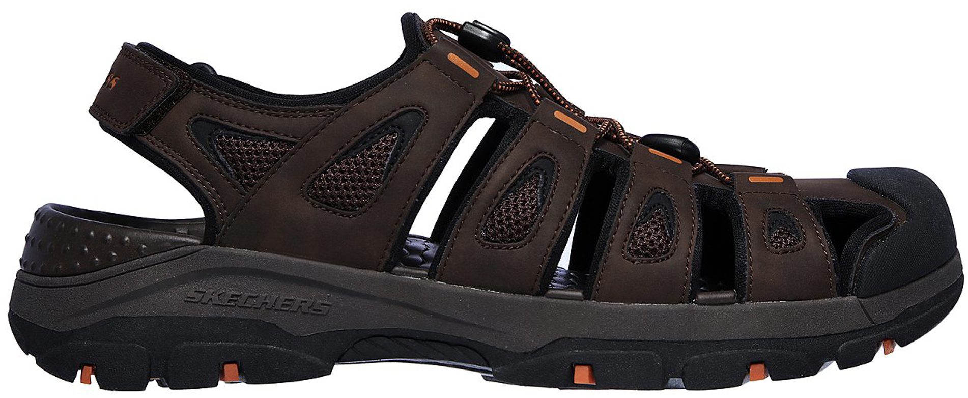 Skechers men's closed toe sandals on sale