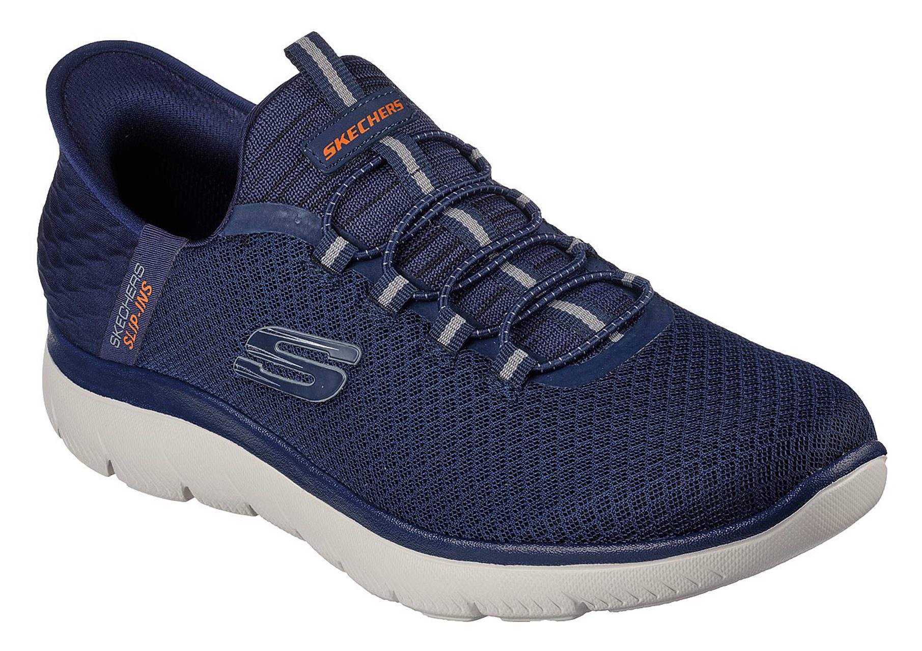 Skechers slip casual on sale sn