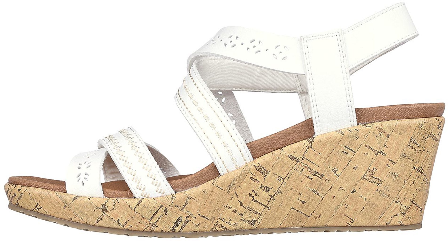 Skechers Beverlee - Delicate Glow White 119339 WHT - Full Sandals ...