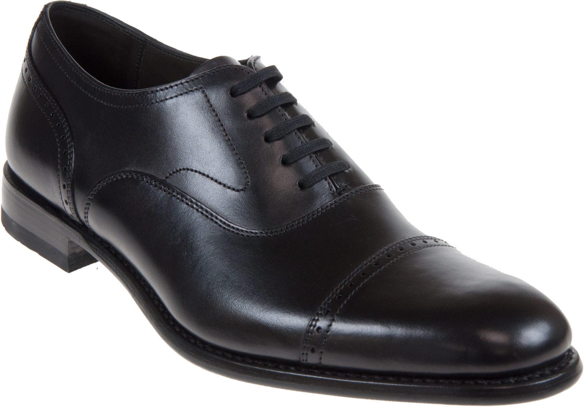 Loake Hughes Black HUGB - Formal Shoes - Humphries Shoes