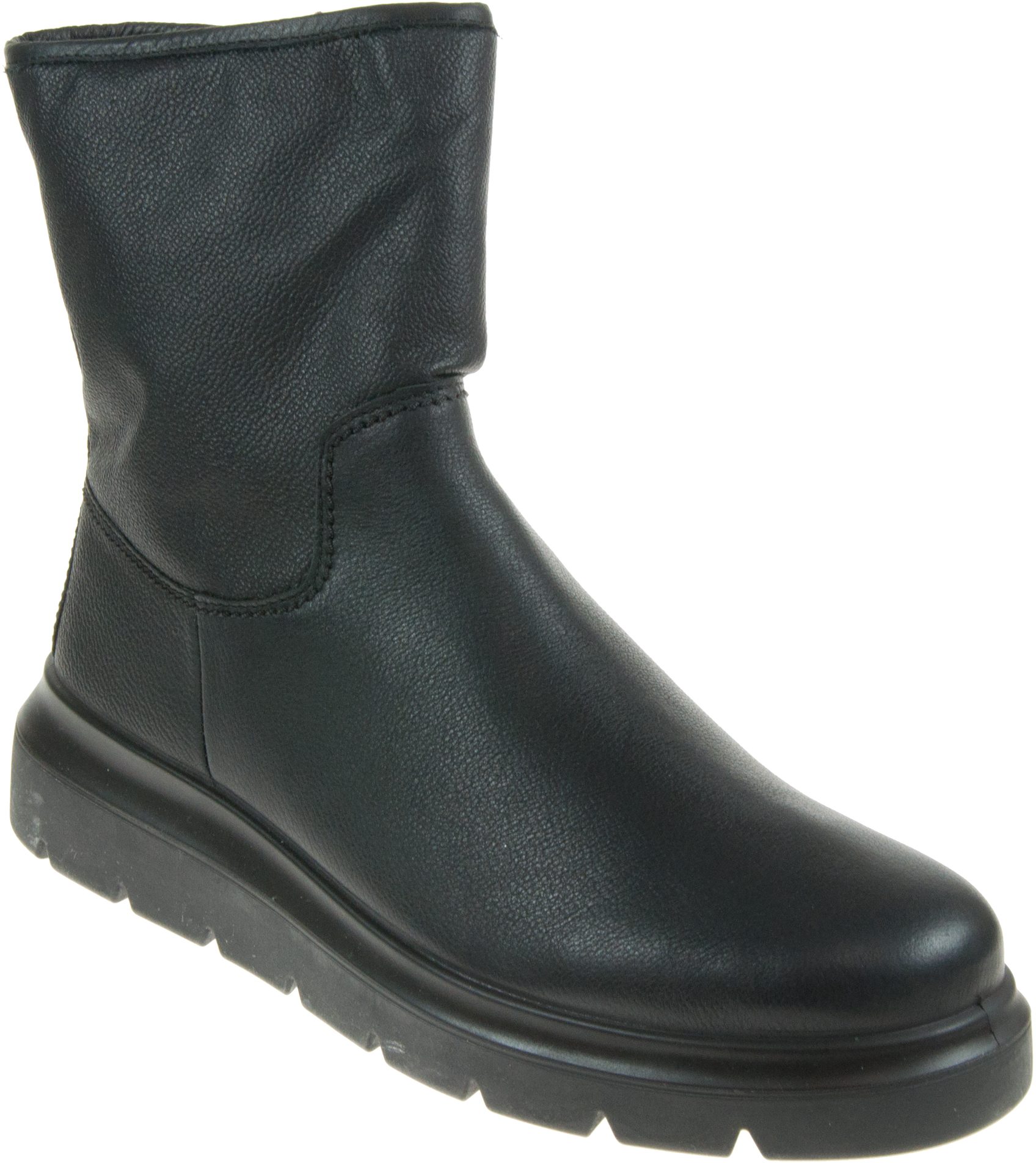 Ecco Nouvelle Mid-Cut Black 216243 01001 - Calf Boots