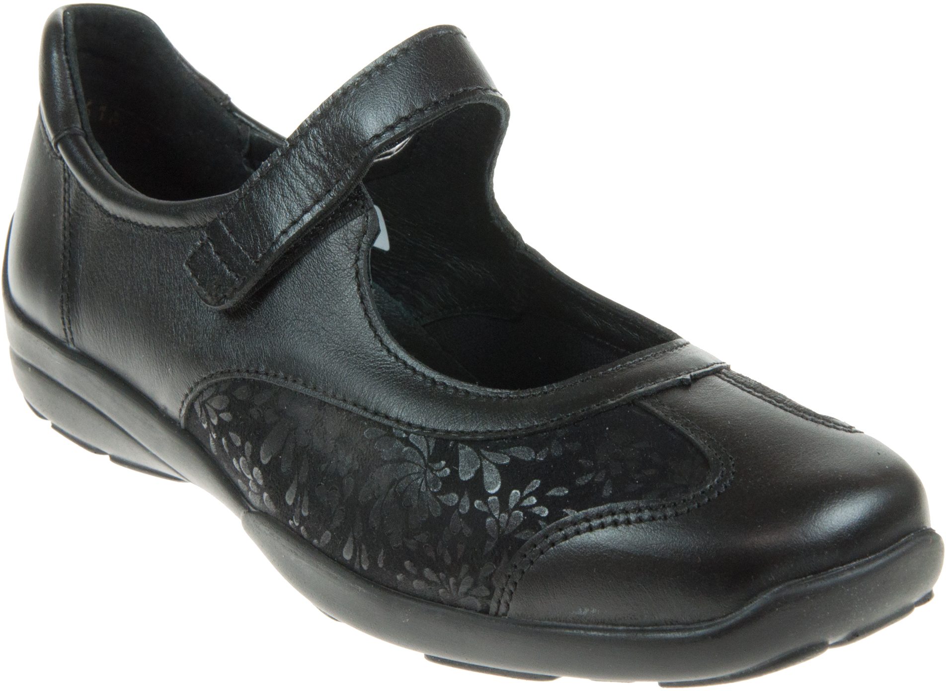 DB Easy B Shoes Winnipeg Black / Stretch 78861A - Everyday Shoes ...