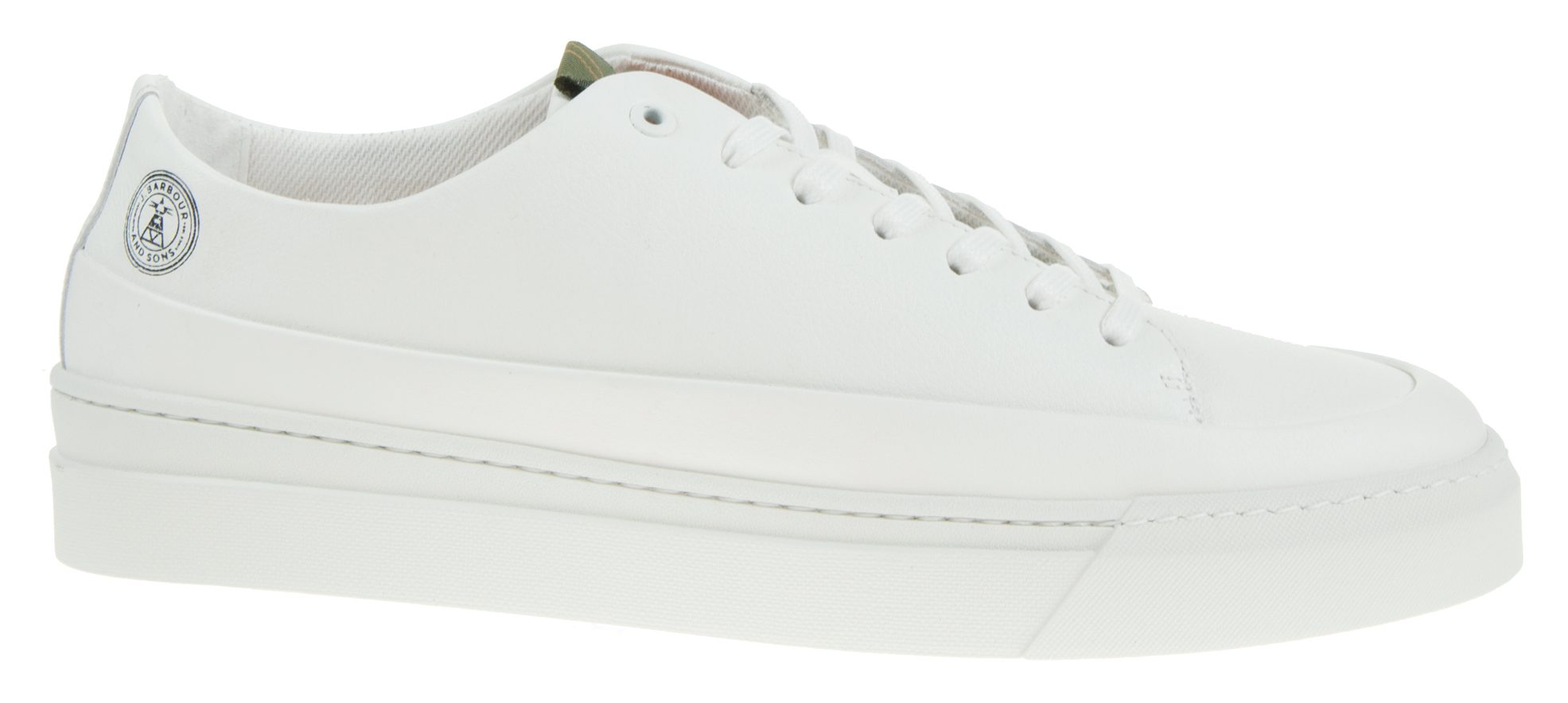 Barbour Lago White MFO0698WH12 Casual Shoes Humphries Shoes