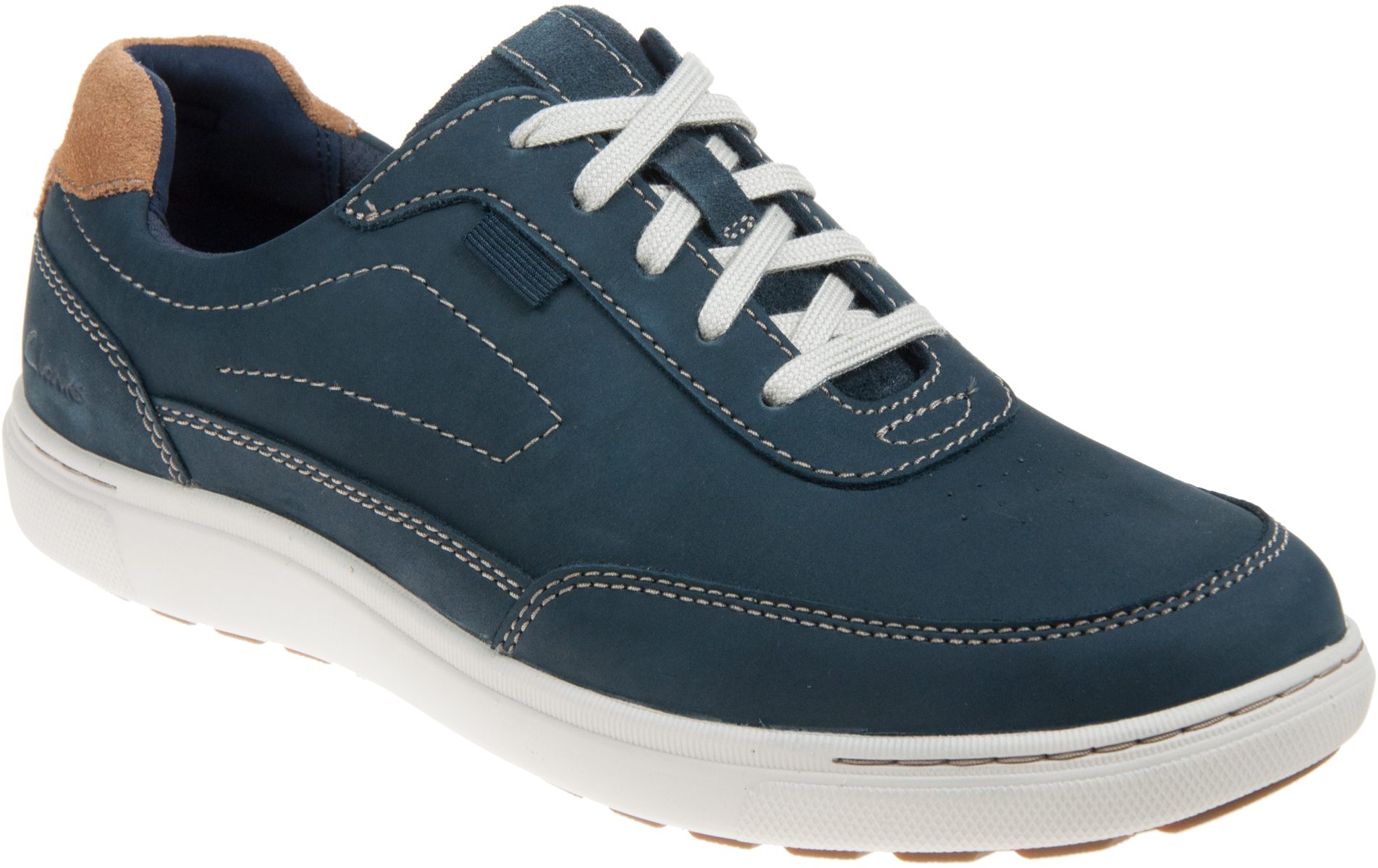 Clarks Mapstone Trail Navy Nubuck 26176896 Casual Shoes