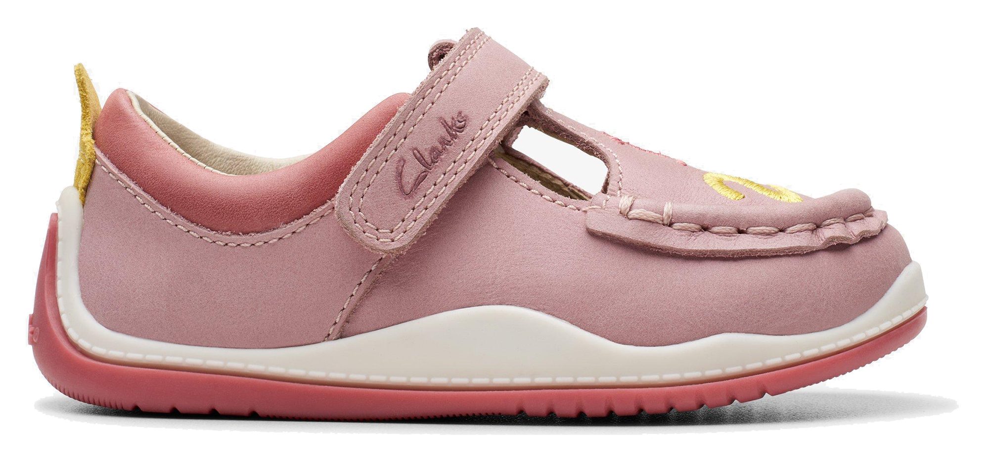 Clarks pink shoes best sale