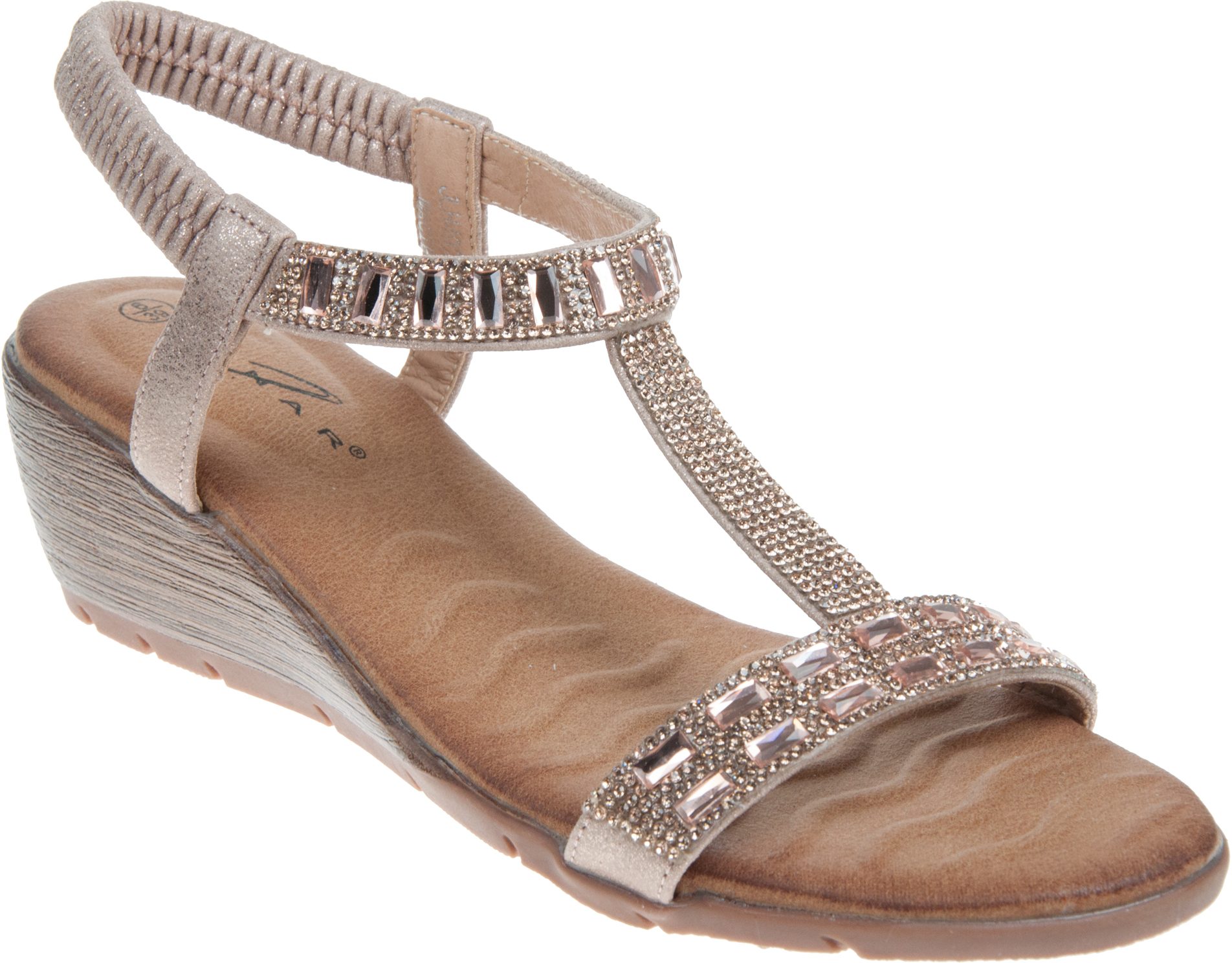 Lunar Macie Rose Gold JLH492 RO - Full Sandals - Humphries Shoes