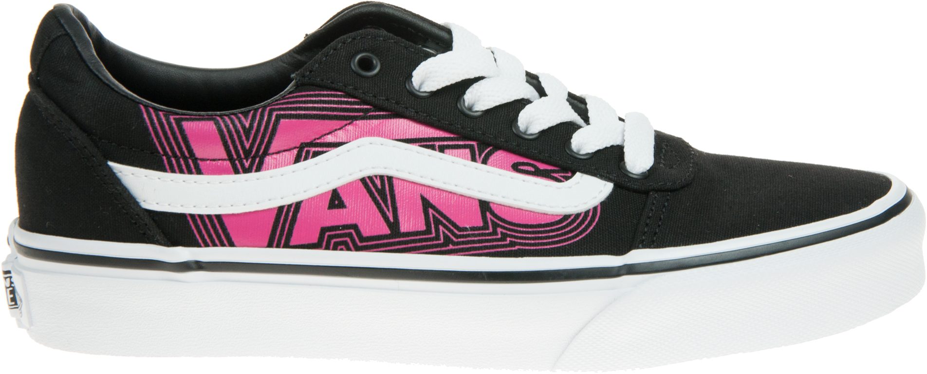 Black & pink vans best sale