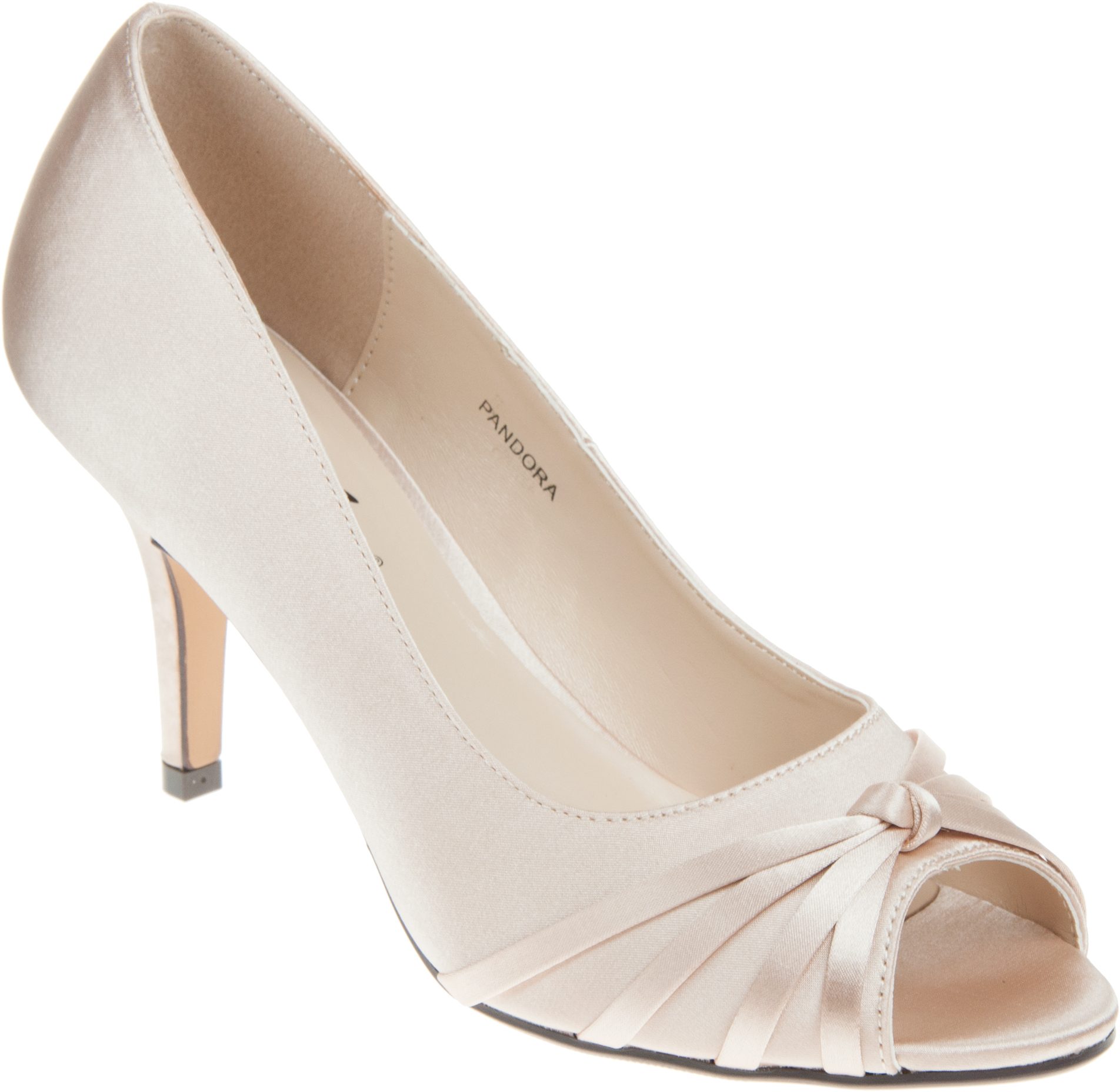 Lunar Pandora Nude FLR057 ND Court Shoes Humphries Shoes