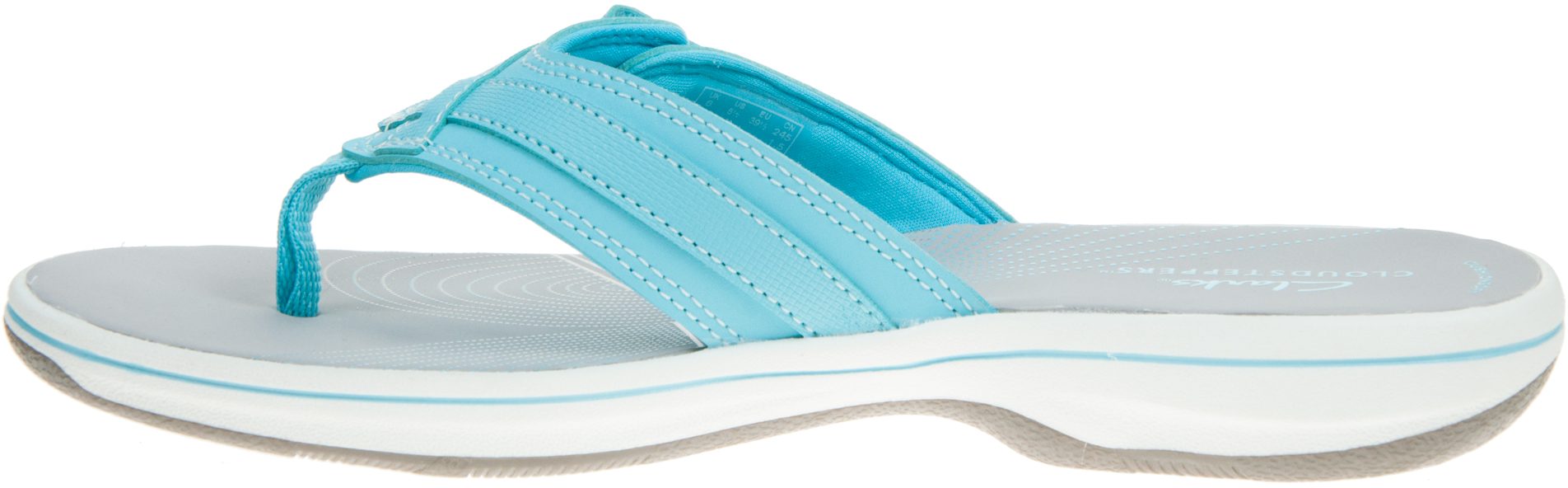 Clarks Brinkley Sea Light Turquoise 26177926 - Toe Post Sandals ...