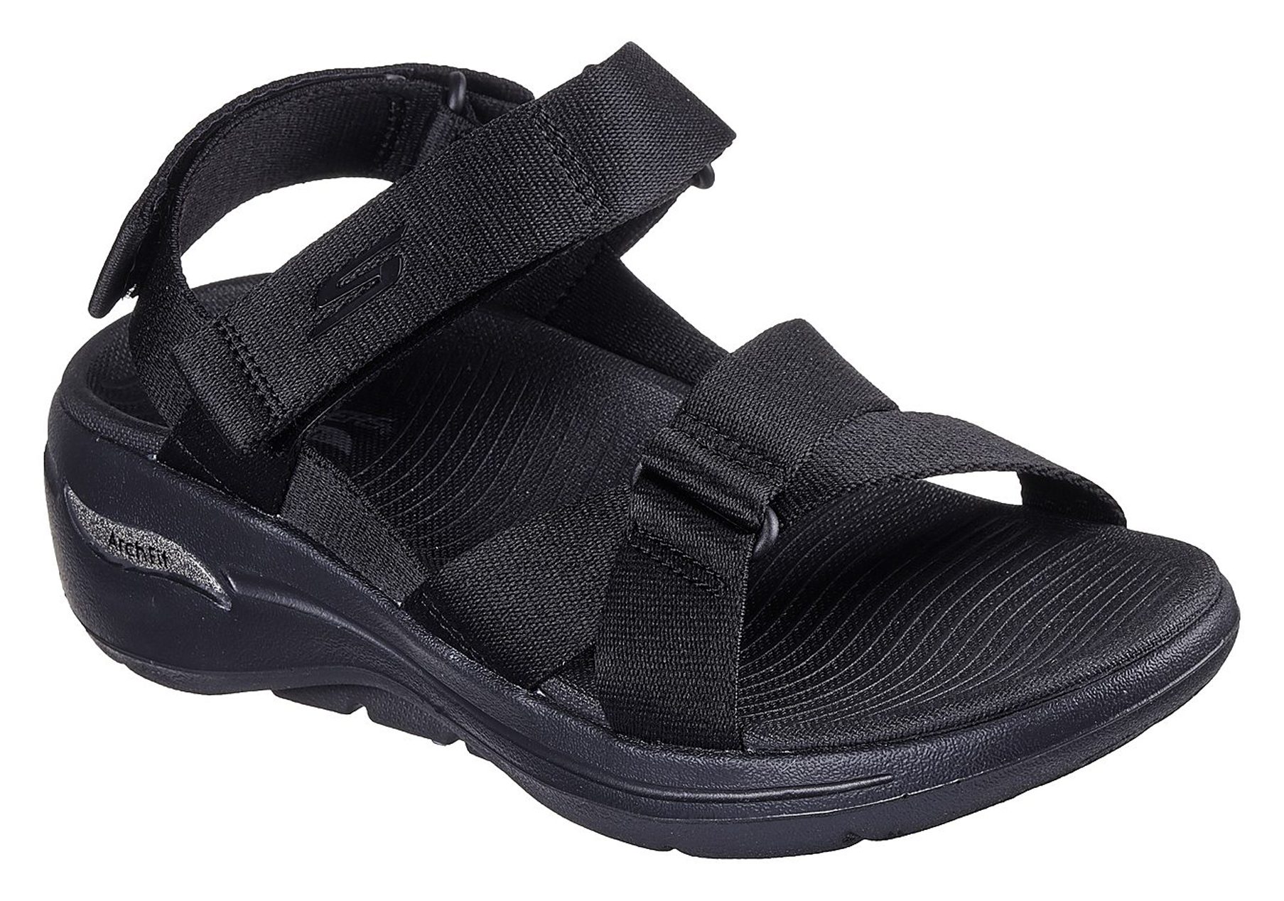 Skechers Go Arch Sandal -Attract Black 140808 BBK - Full Sandals ...