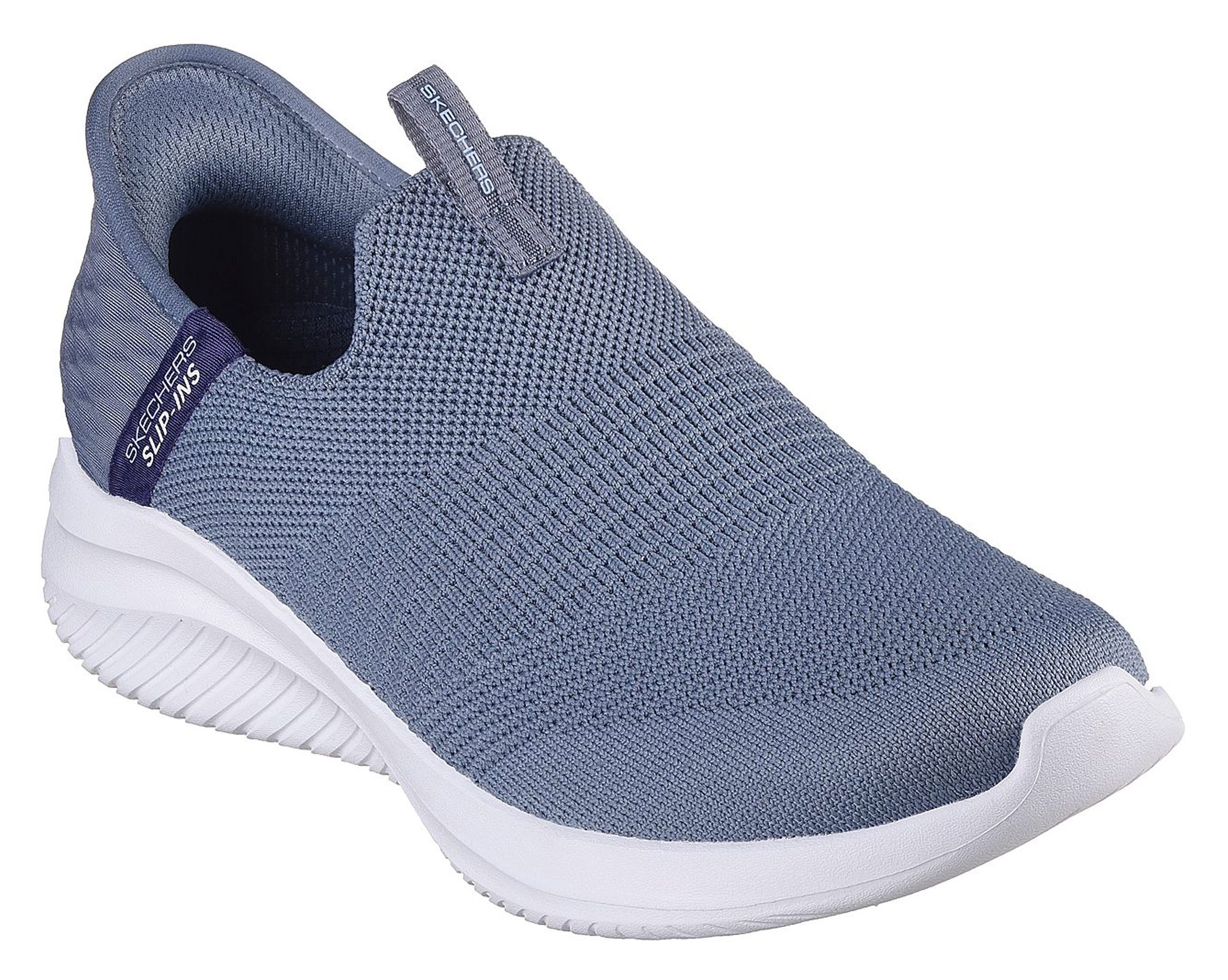 Skechers ultra flex silver on sale