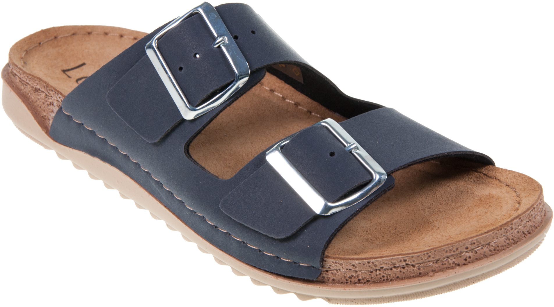 Lotus Sirmione Navy ULP296 DE - Mule Sandals - Humphries Shoes