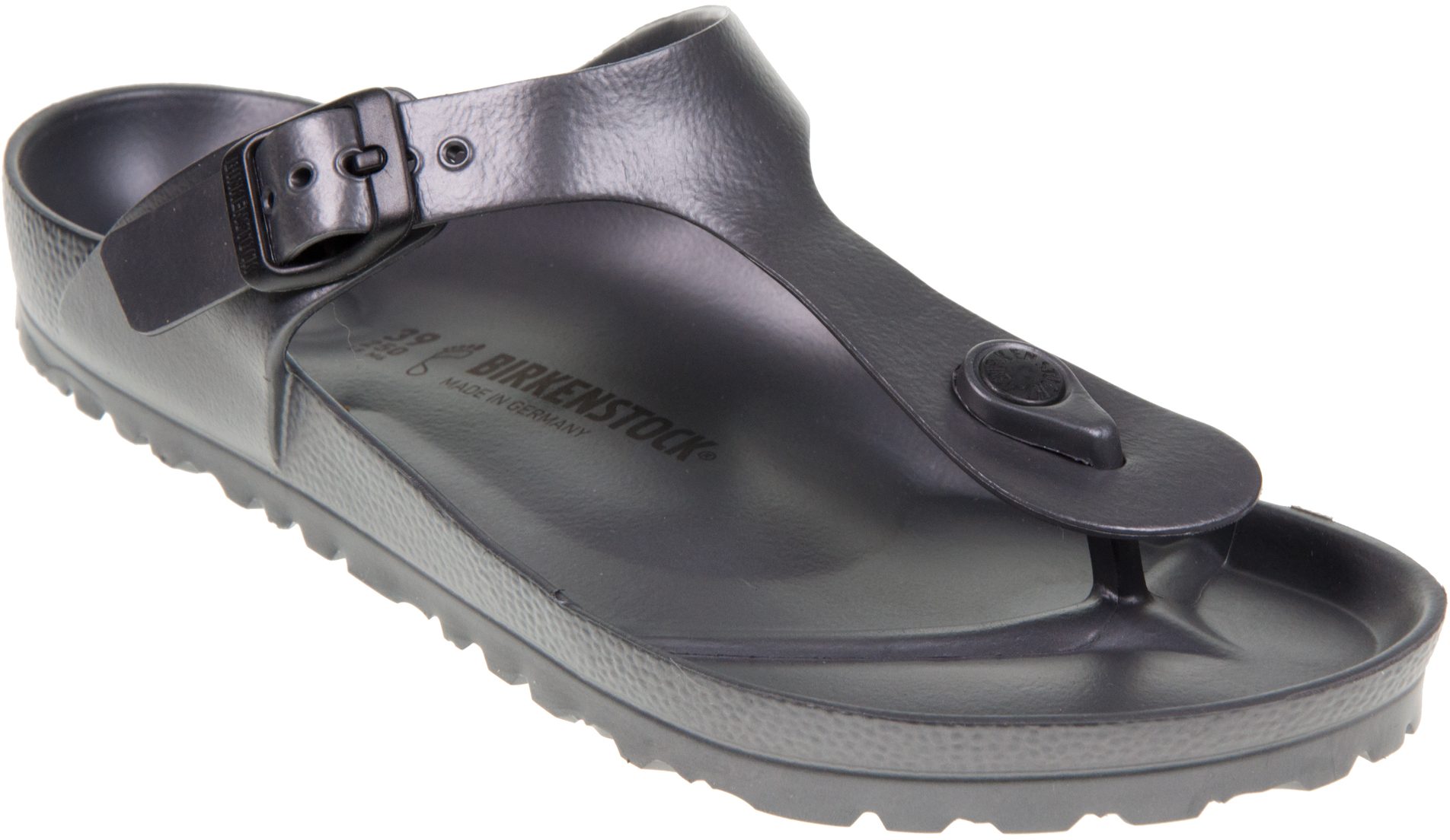 Birkenstock Gizeh Eva Metallic Anthracite 1001505 Mule Sandals