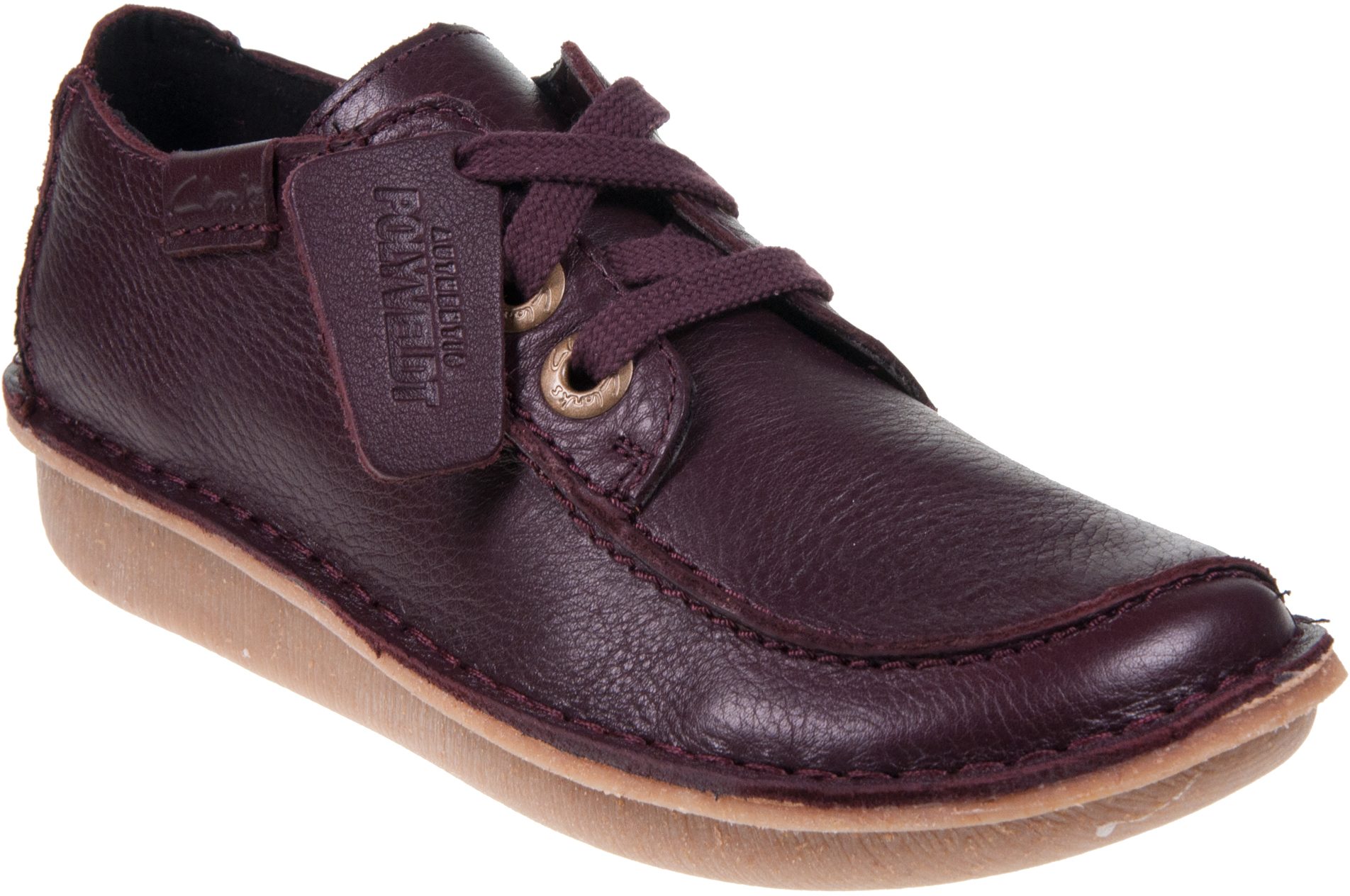 Clarks Funny Dream Wine Leather 26179094 Everyday Shoes Humphries Shoes