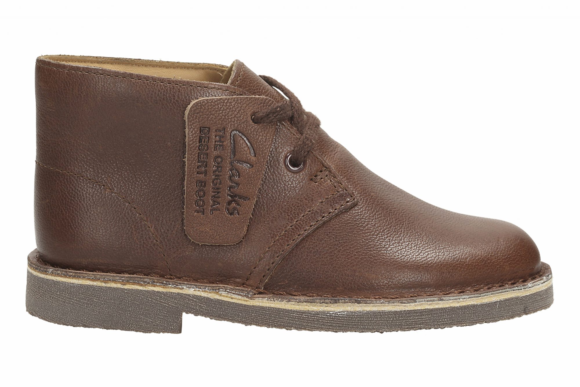 Clarks Desert Boot Boy Chestnut 26103716 - Boys Boots - Humphries Shoes