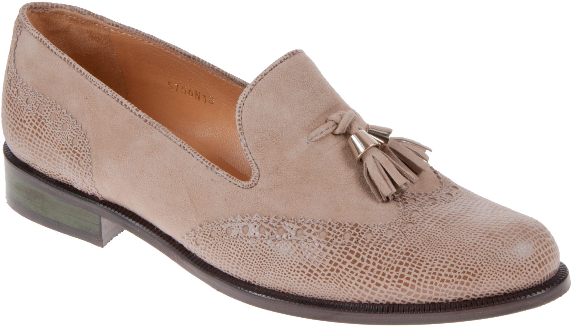 HB Shoes 5756 Taupe Suede 5756 - Everyday Shoes - Humphries Shoes