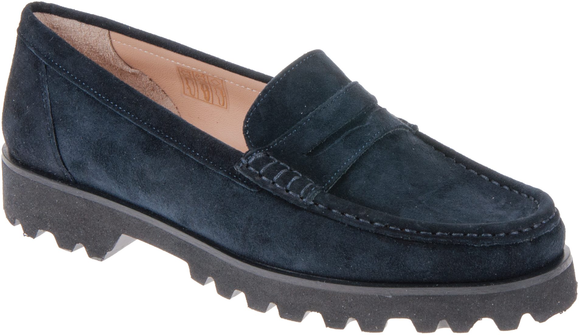 HB Shoes 411 Navy Suede 411 - Everyday Shoes - Humphries Shoes