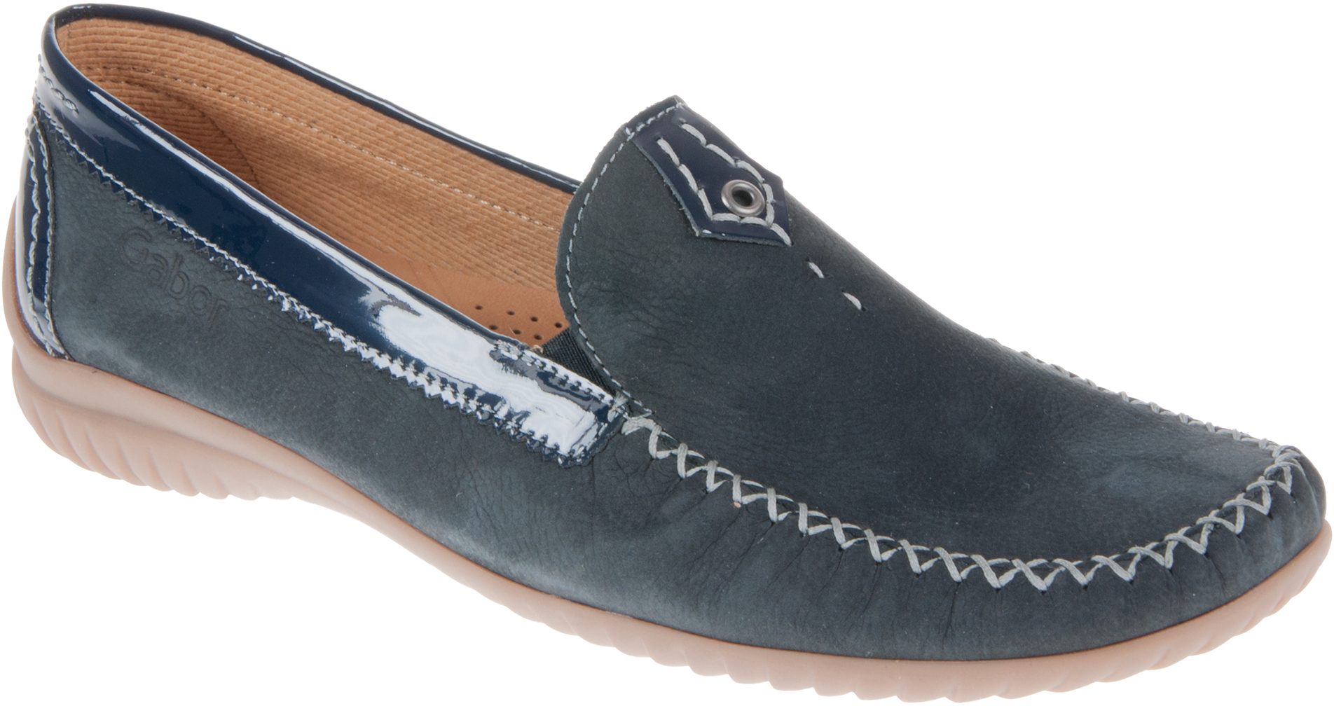 Gabor California Nightblue Nubuck 86.090.26 - Everyday Shoes ...