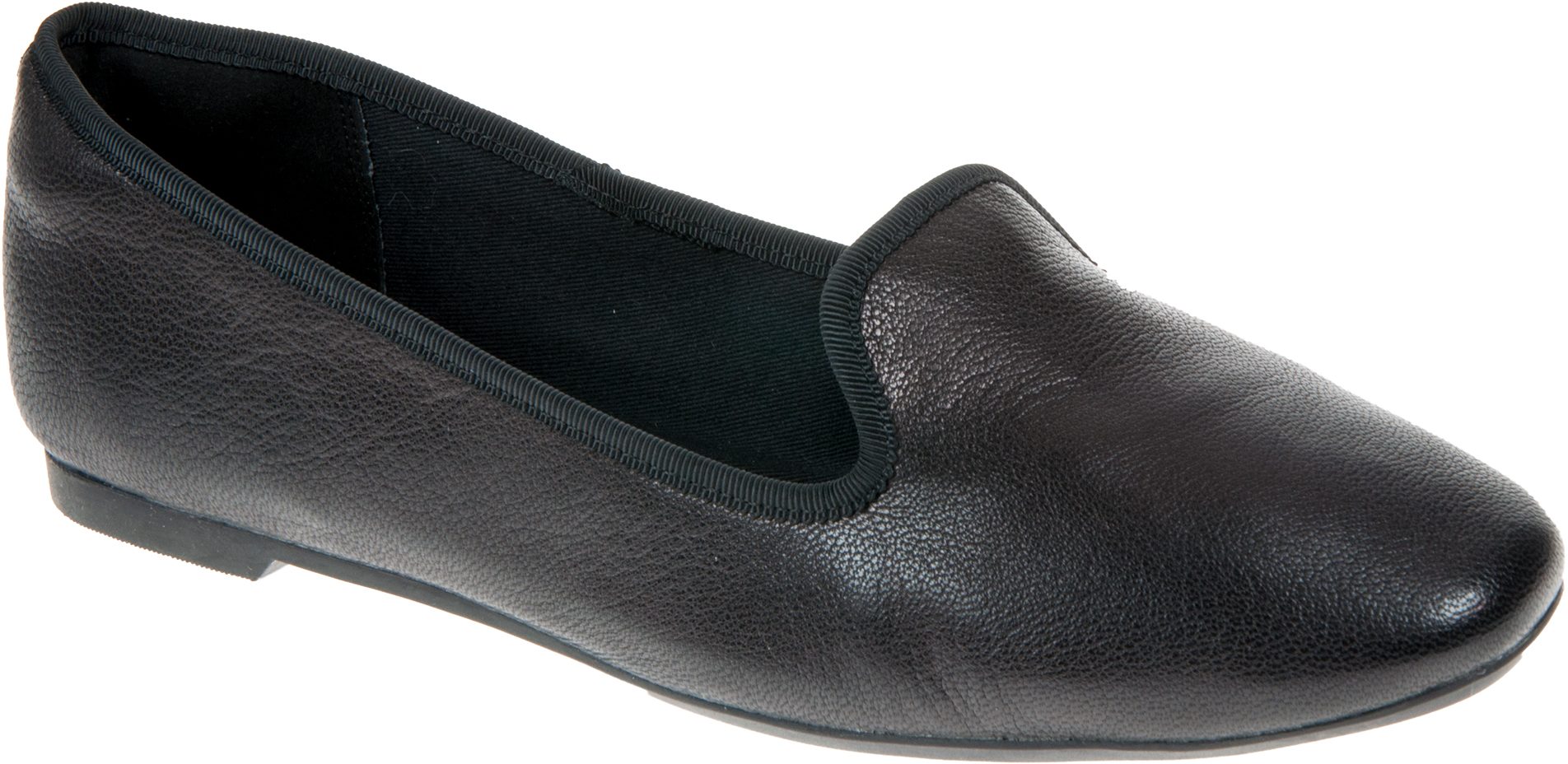 Clarks Chia Milly Black Leather 26119860 - Ballerina Shoes - Humphries ...