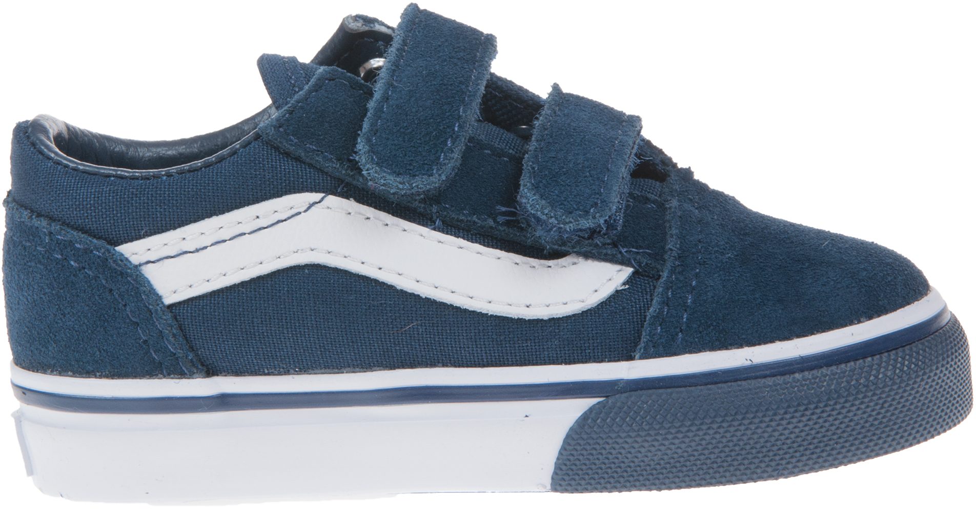 Vans Toddler Old Skool Velcro Dress Blues VN0A344KQ7I - Boys Trainers ...