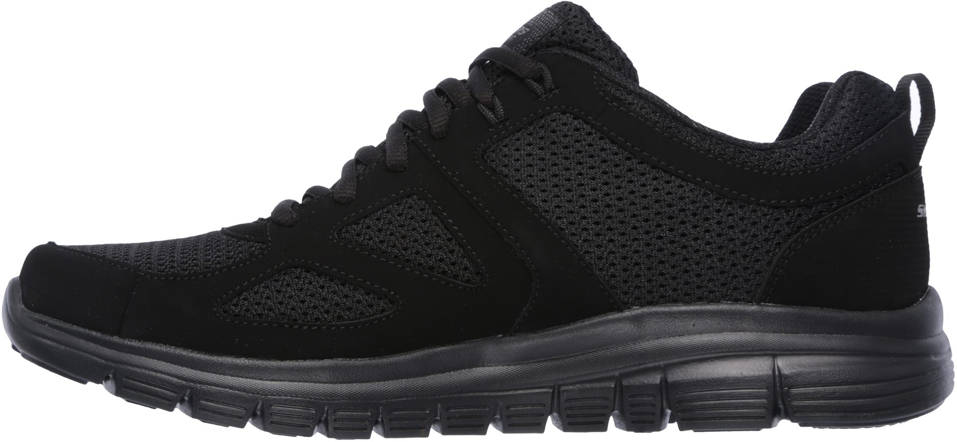 Skechers Burns - Agoura Black 52635 BBK - Trainers - Humphries Shoes