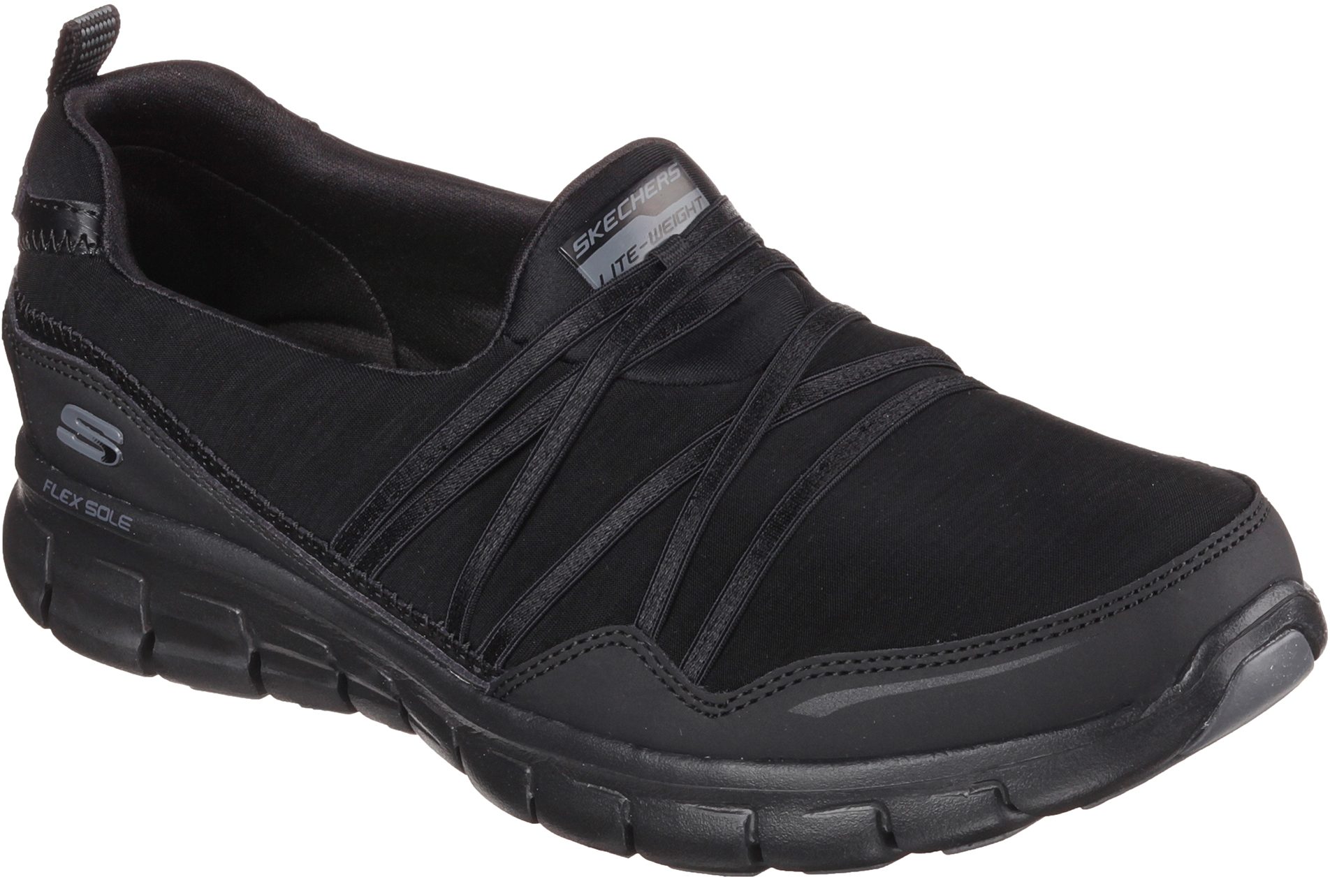 transacción Artista menú Skechers Synergy - Scene Stealer Black 12004 BBK - Womens Trainers -  Humphries Shoes