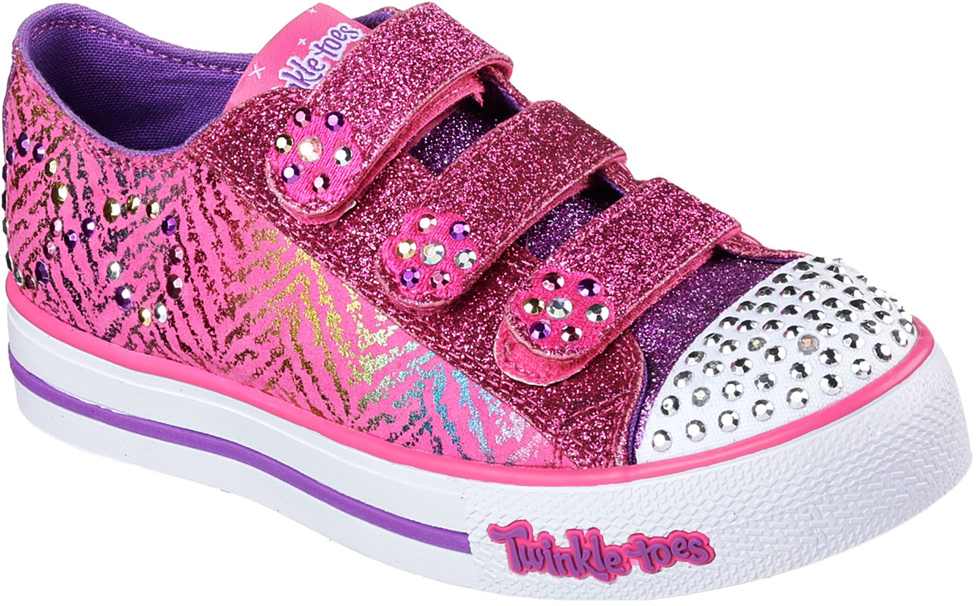 Skechers Step Up - Sparkle Spice Hot Pink / Purple 10703L HPPR - Girls ...