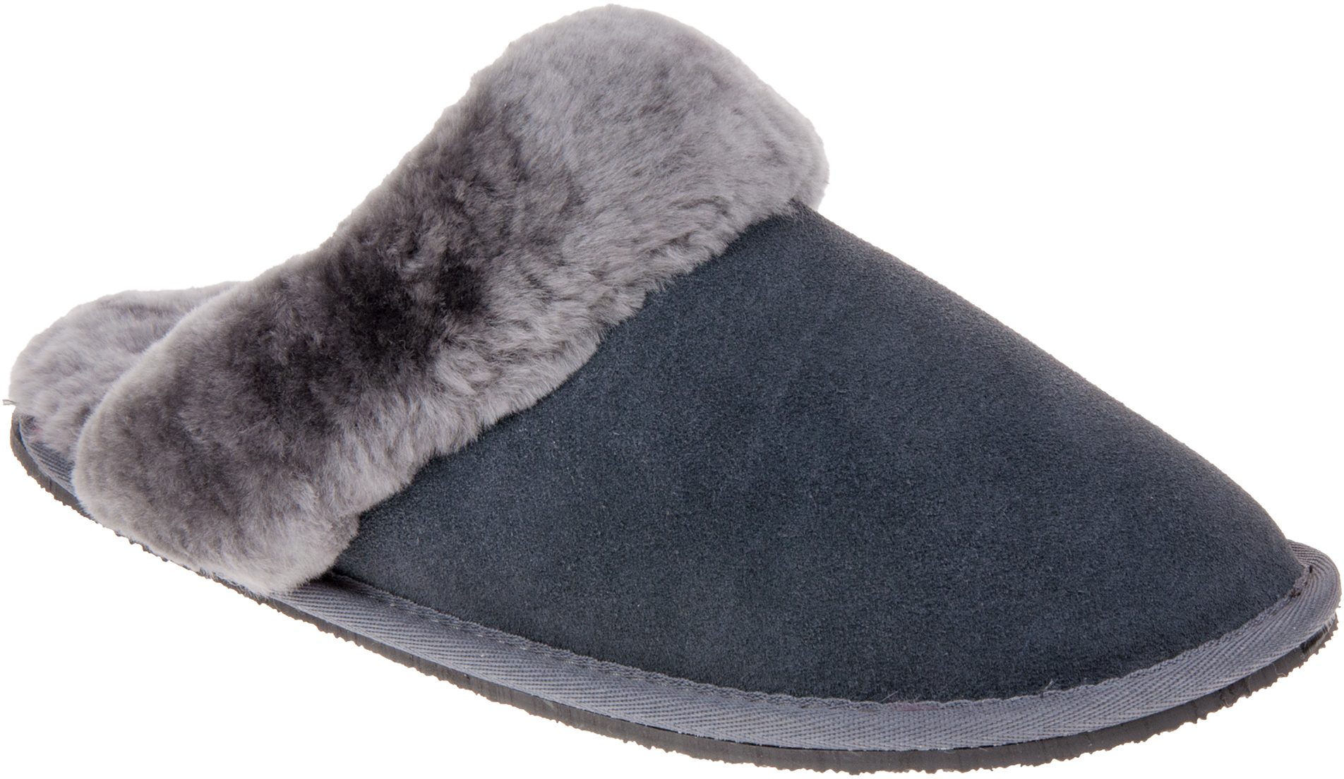 Draper of Glastonbury Lilly Graphite 22696 - Mule Slippers - Humphries ...