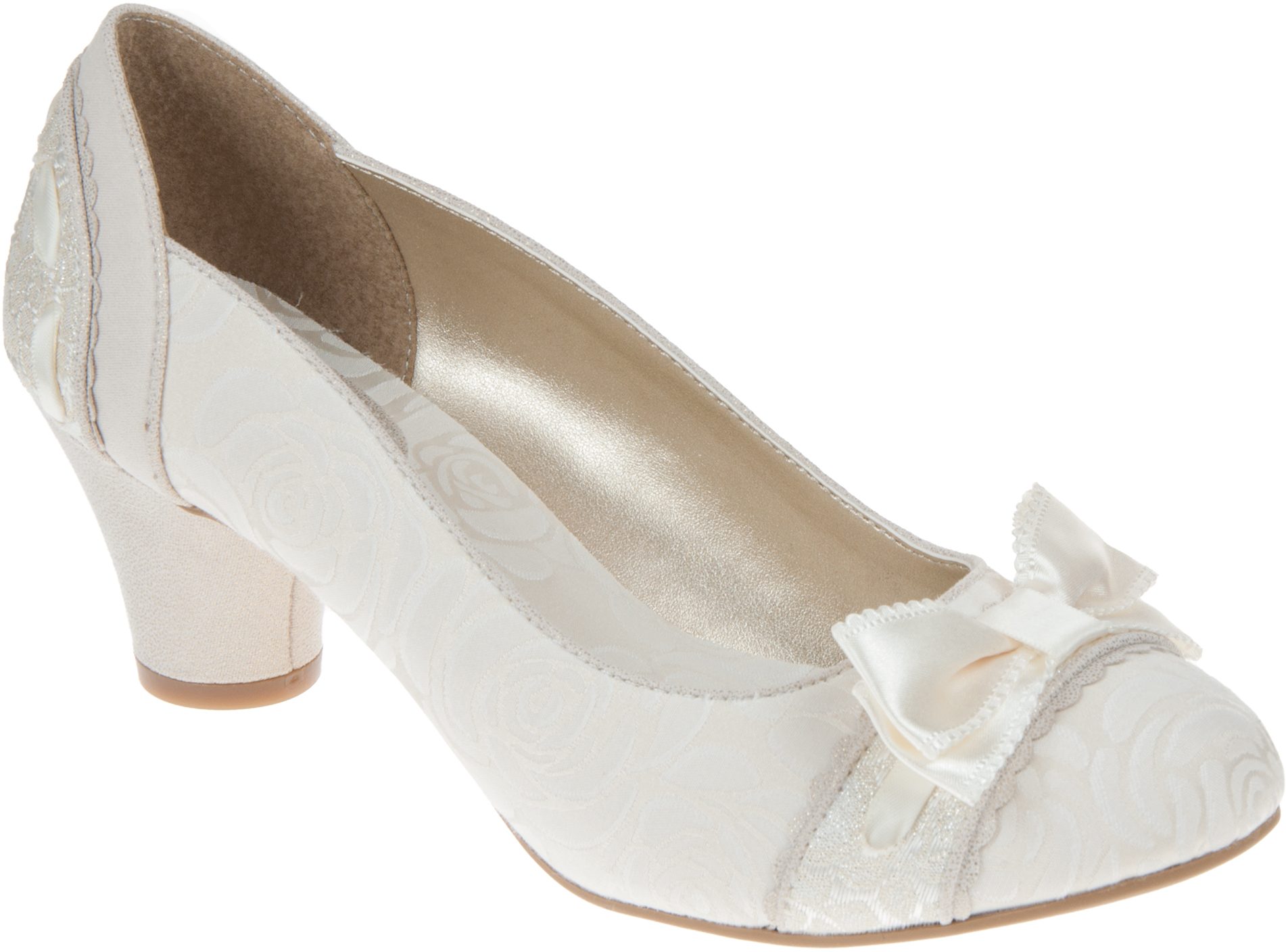 Ruby Shoo Hayley Cream 09160 - Court Shoes - Humphries Shoes