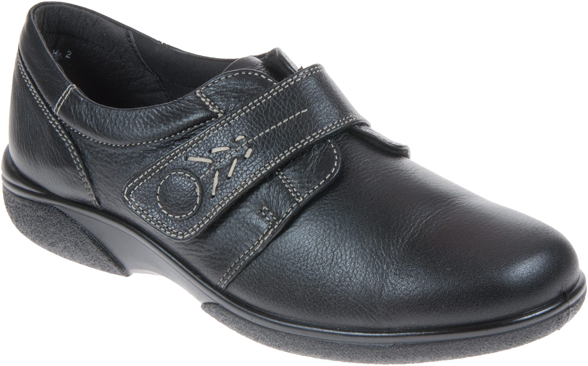 DB Easy B Shoes Healey Black 78315A - Everyday Shoes - Humphries Shoes