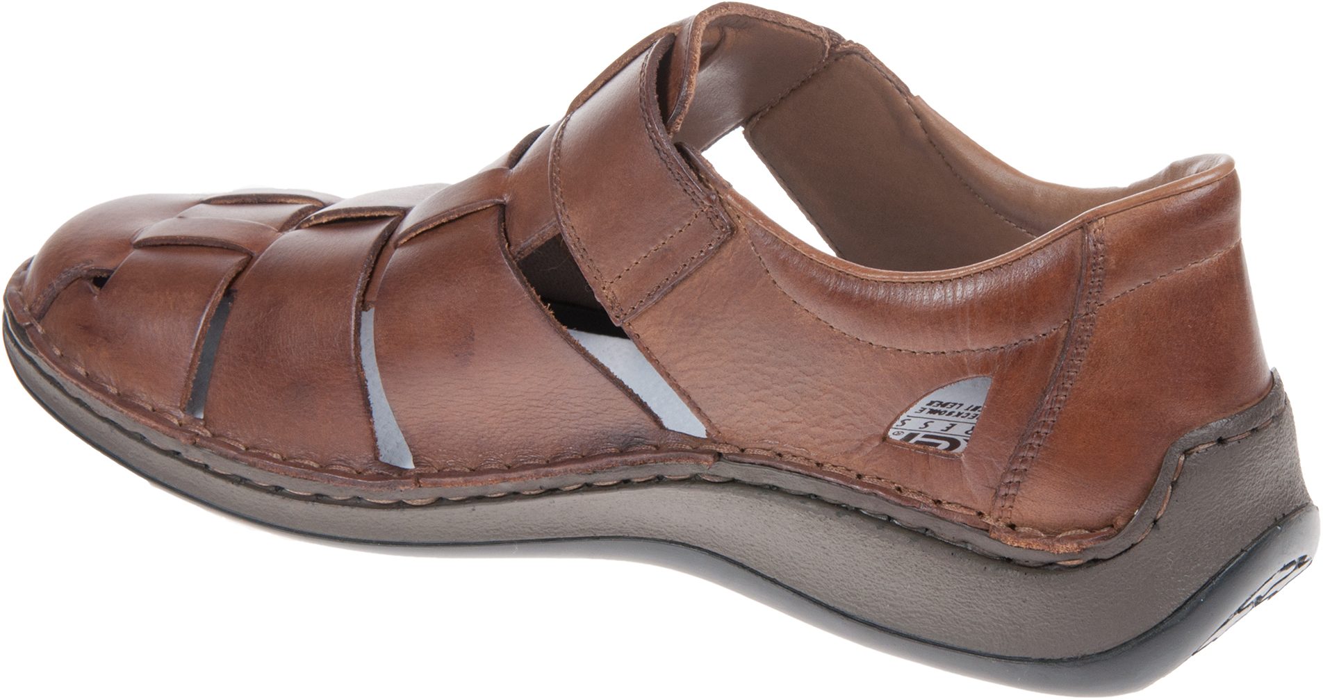 Rieker Zander Brown 05273-25 - Full Sandals - Humphries Shoes