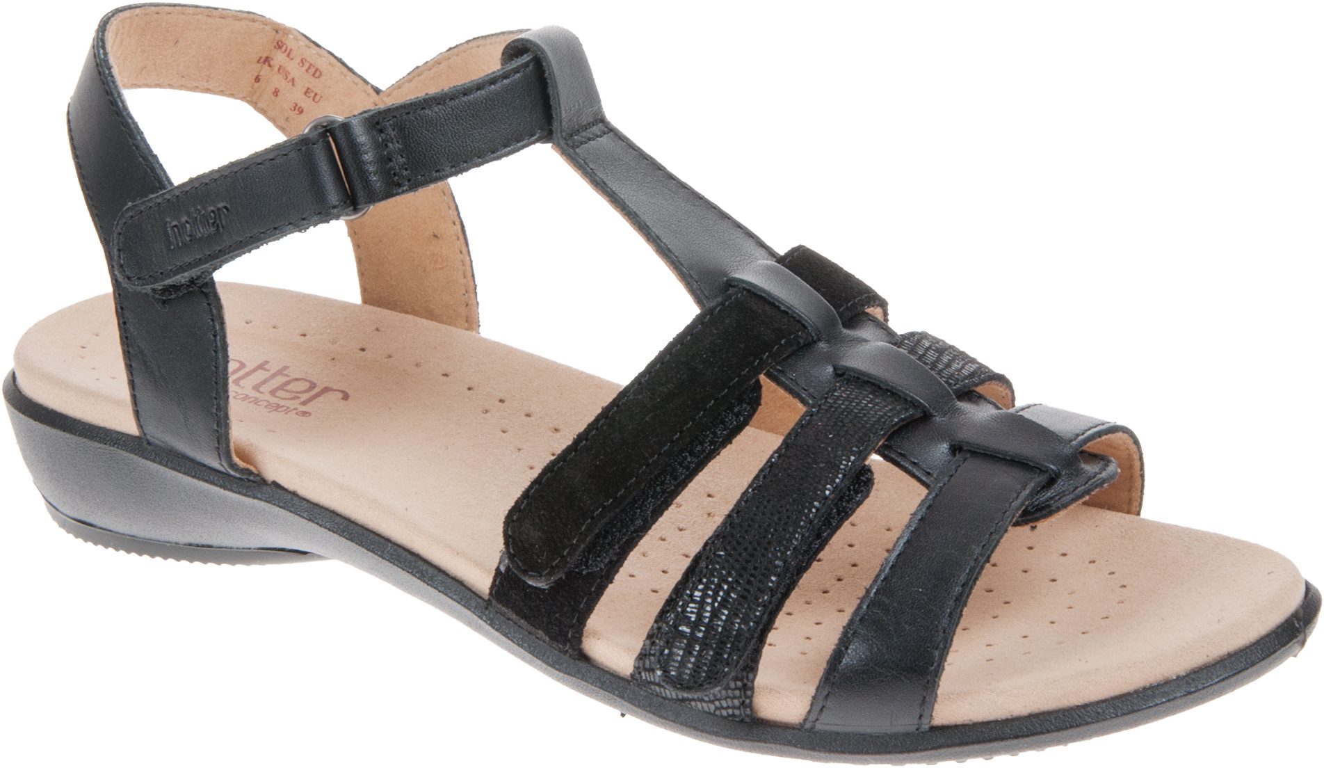 Hotter sol sandals wide hot sale fit