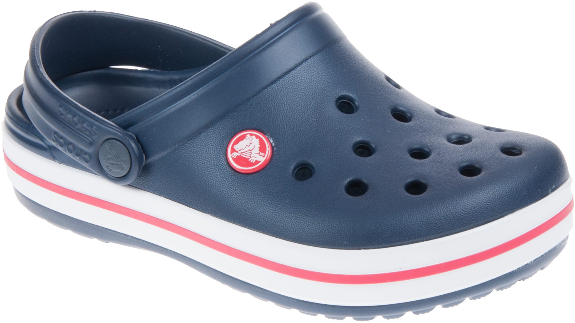 Crocs Kids Crocband Clog Navy / Red 204537-485 - Boys Shoes - Humphries ...