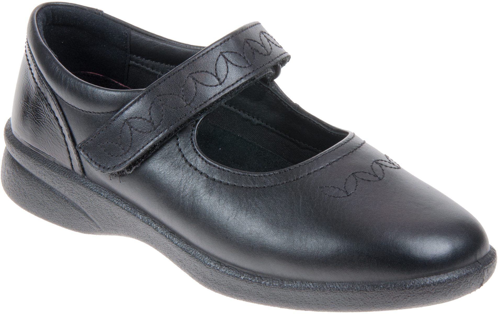 Padders Sprite Black 633N38 - Everyday Shoes - Humphries Shoes