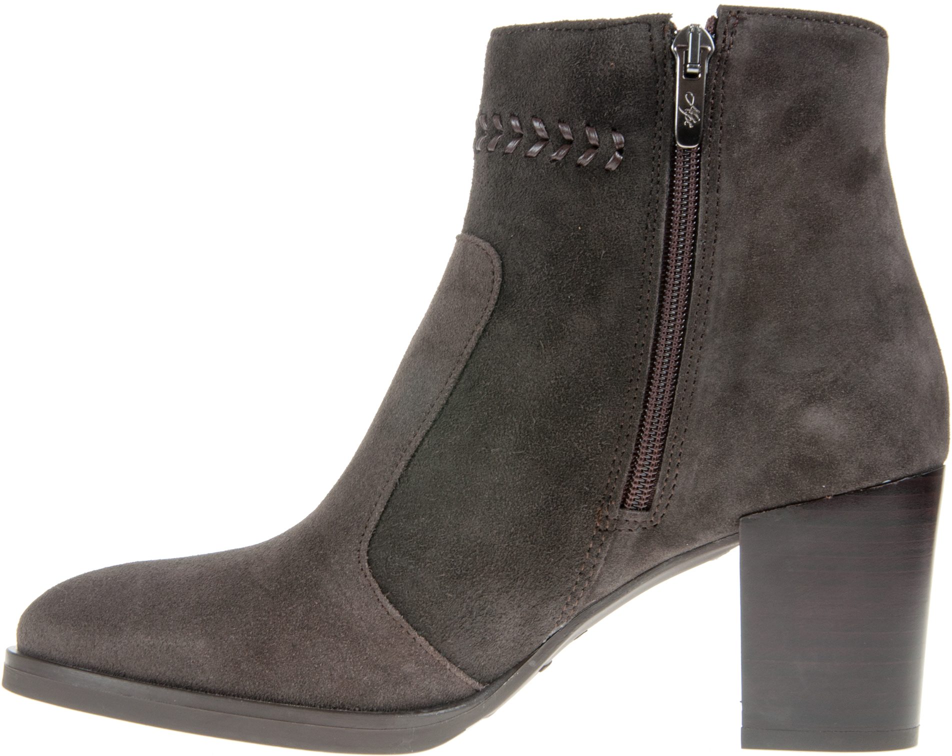 Alpe Alina Grey Suede 3323 11 16 - Ankle Boots - Humphries Shoes