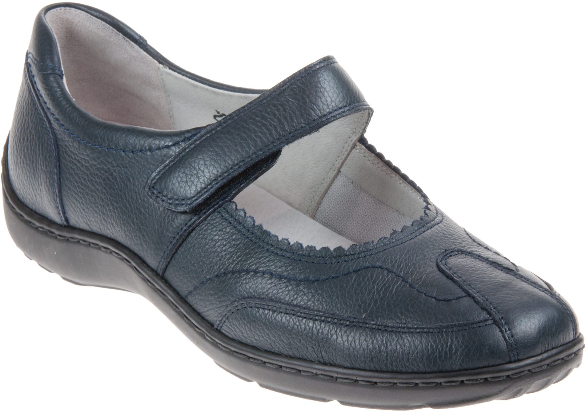 Waldlaufer Henni 302 Navy 496302 172 002 - Everyday Shoes - Humphries Shoes