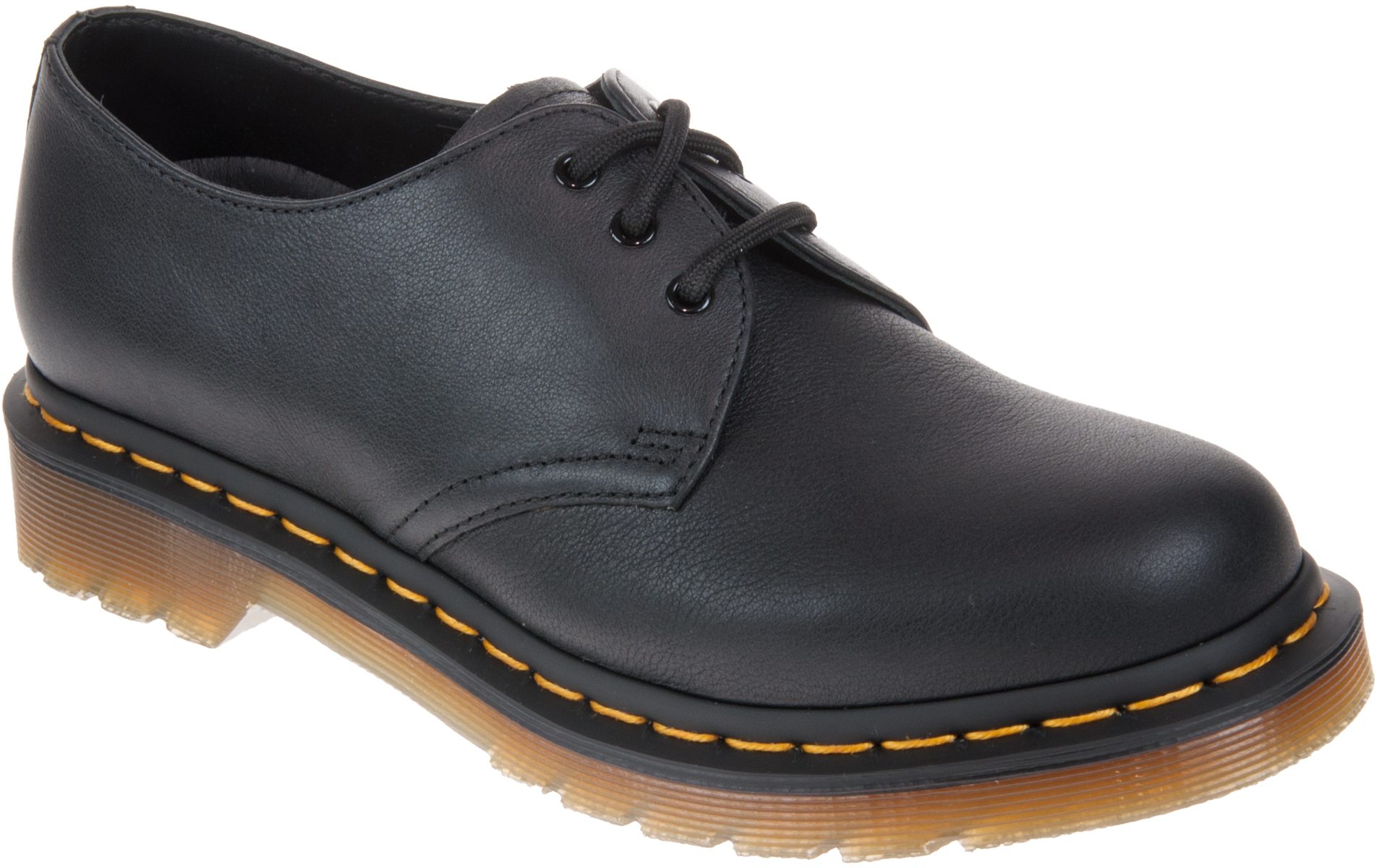 Dr. Martens 1461 Black Virginia 24256001 - Everyday Shoes - Humphries Shoes