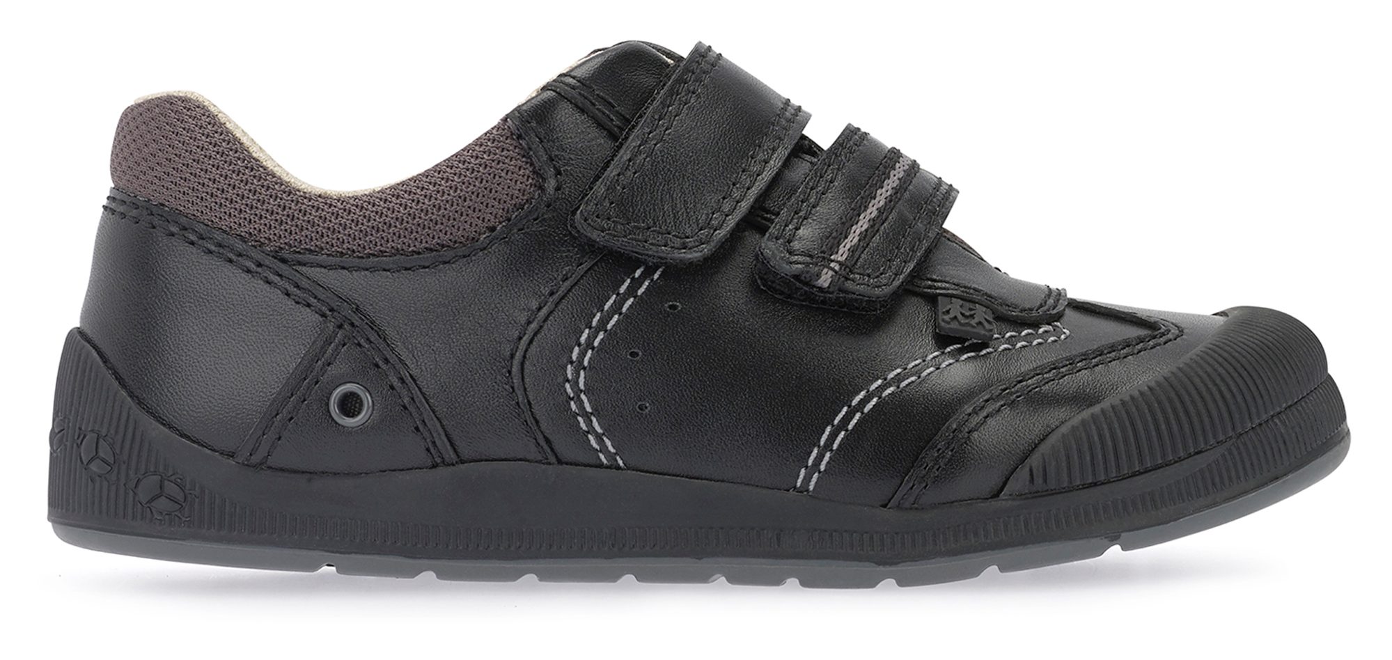 Start-Rite Tough Bug First Black Leather 0754_7 - Boys Shoes ...