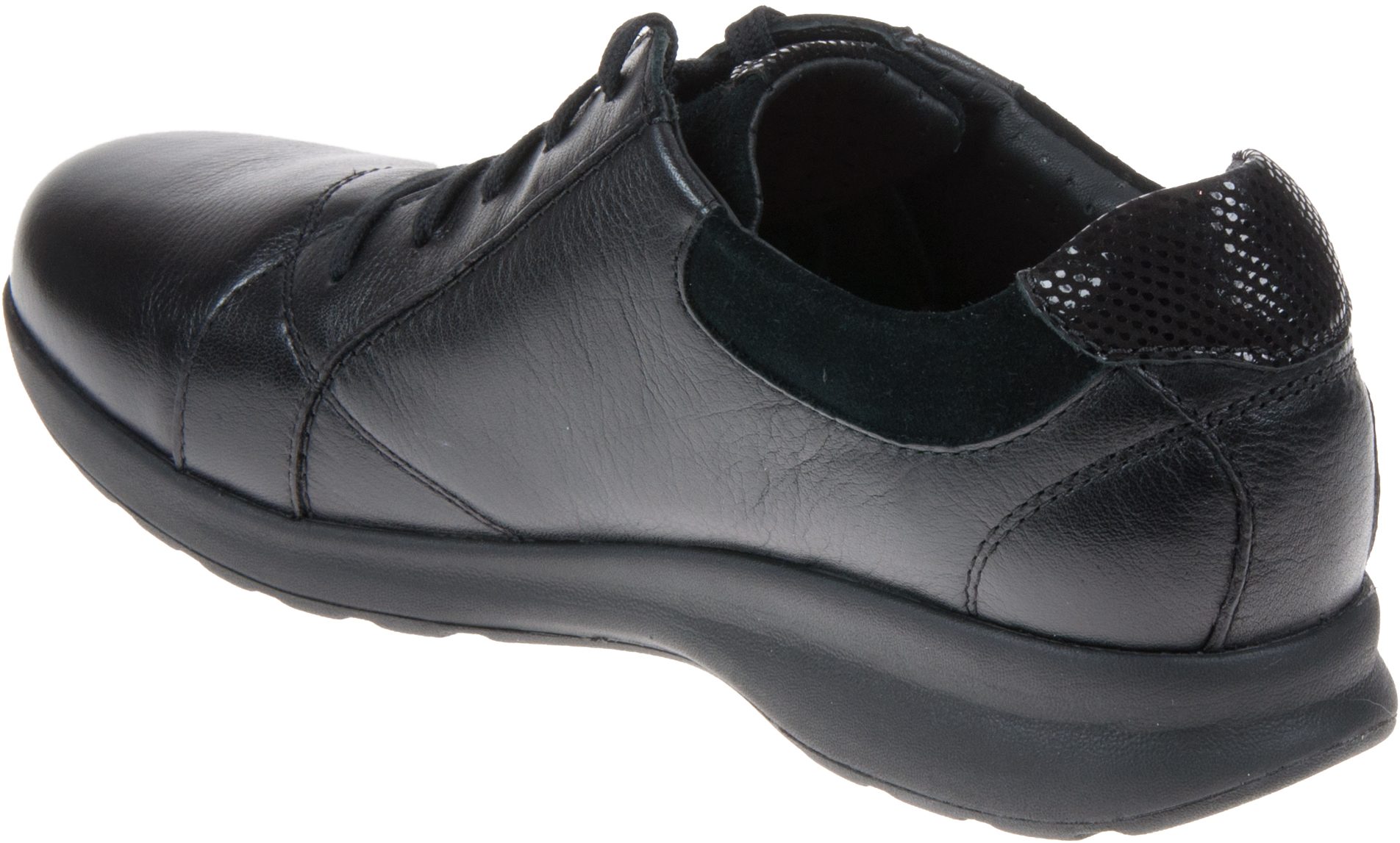 Clarks Un Adorn Lace Black Combi 26136071 - Everyday Shoes - Humphries ...