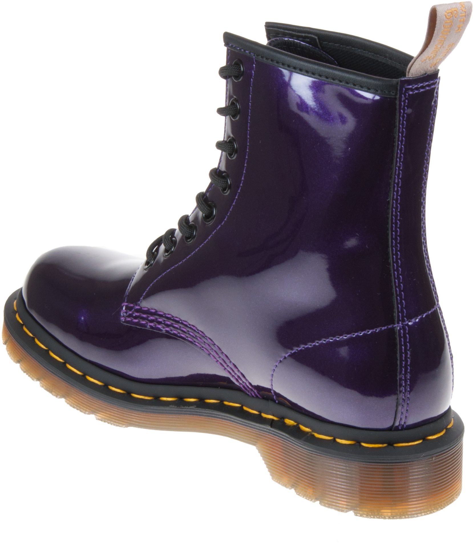 dr martens vegan chrome purple