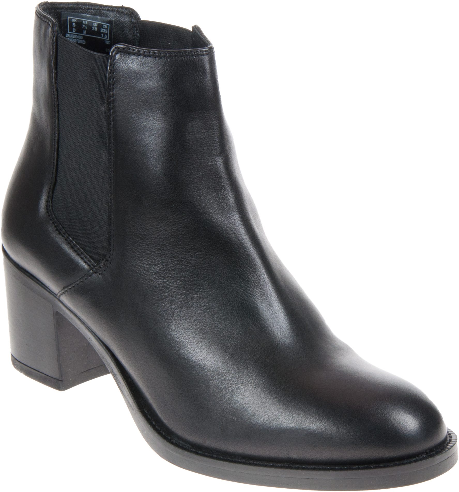 Clarks Mascarpone Bay Black Leather 26135250 - Ankle Boots - Humphries ...