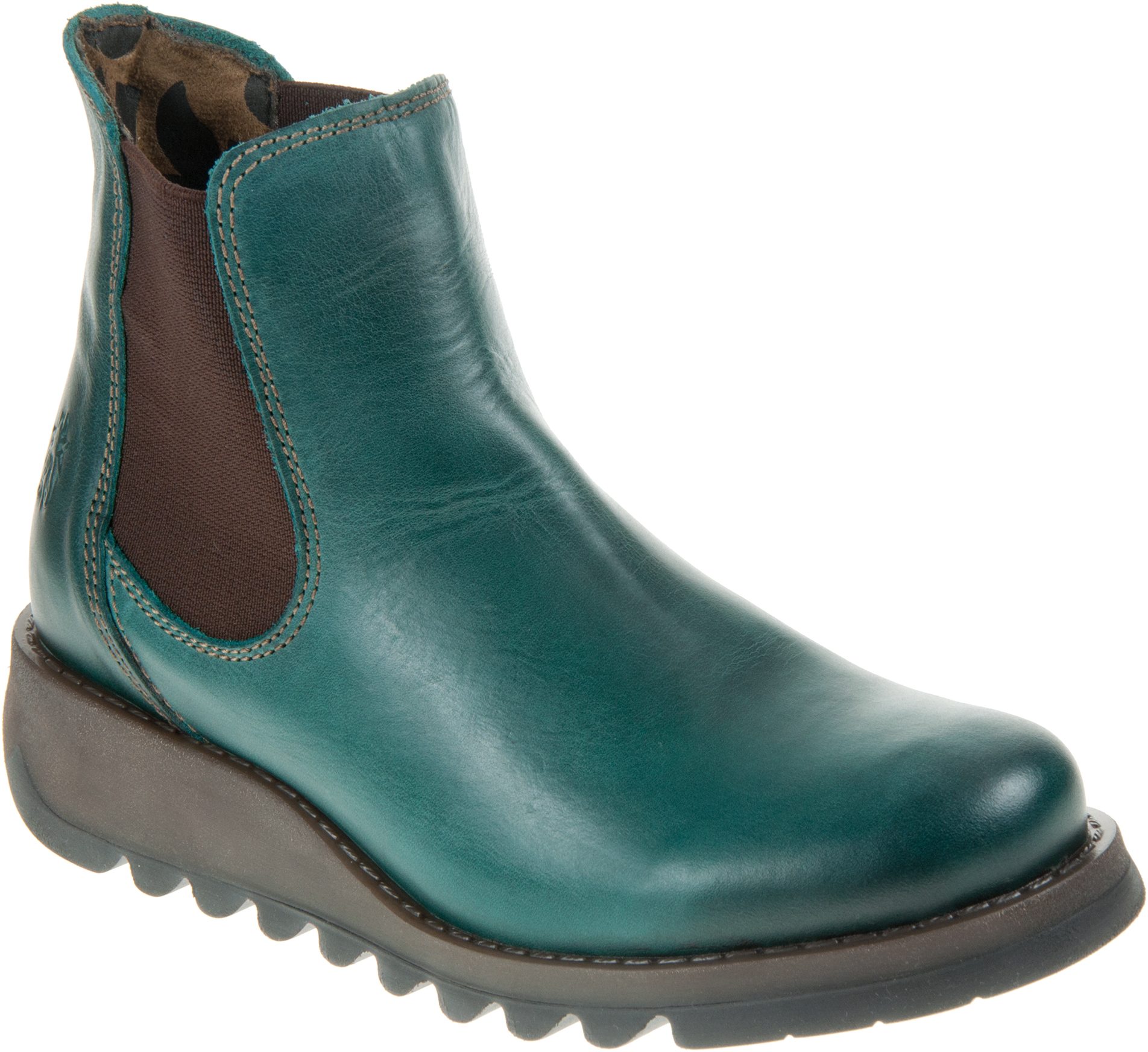 Fly London Salv Petrol P143195 006 - Ankle Boots - Humphries Shoes