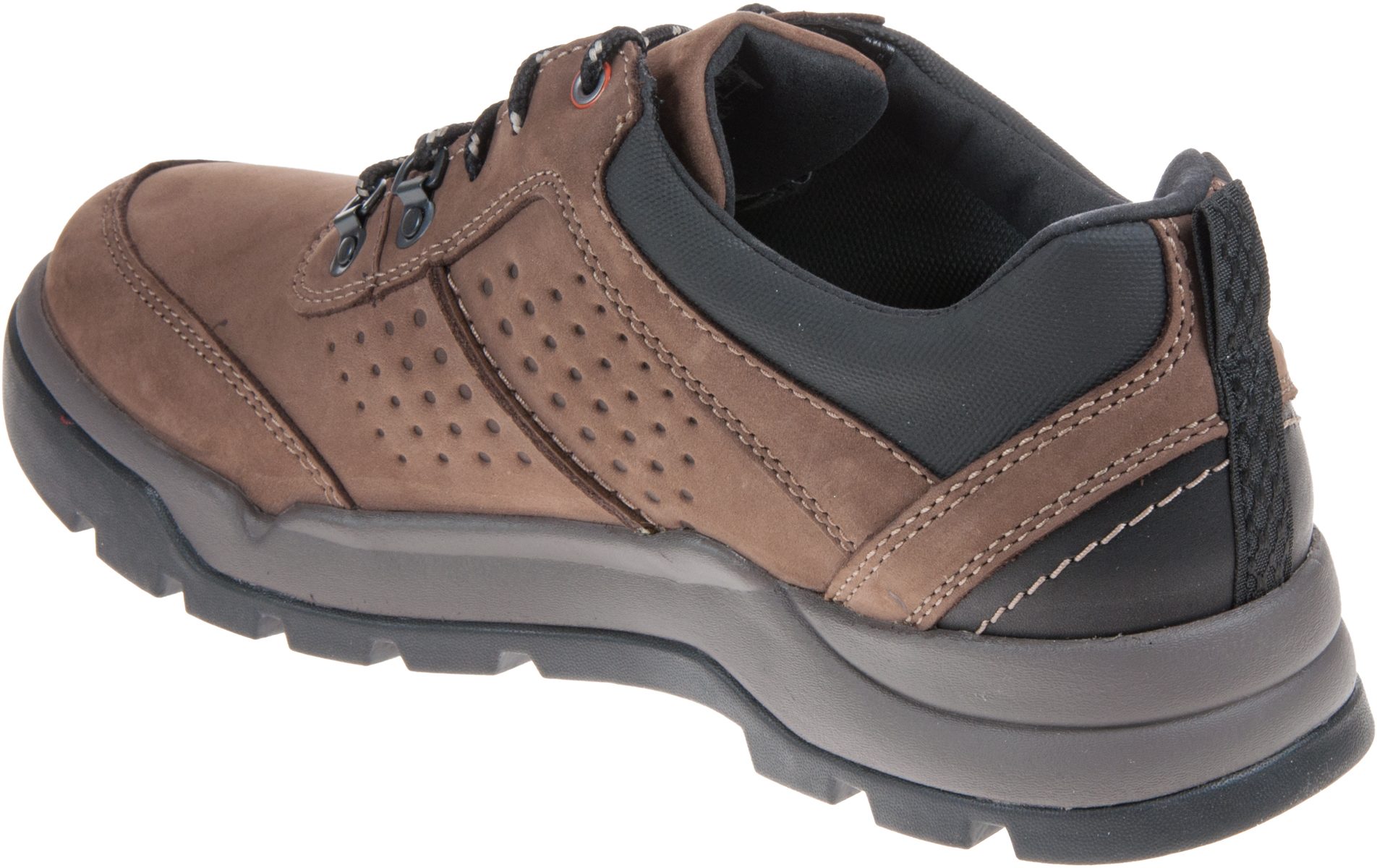 Clarks Un Atlas Lo Gore-Tex Dark Brown Nubuck 26136816 - Casual Shoes ...